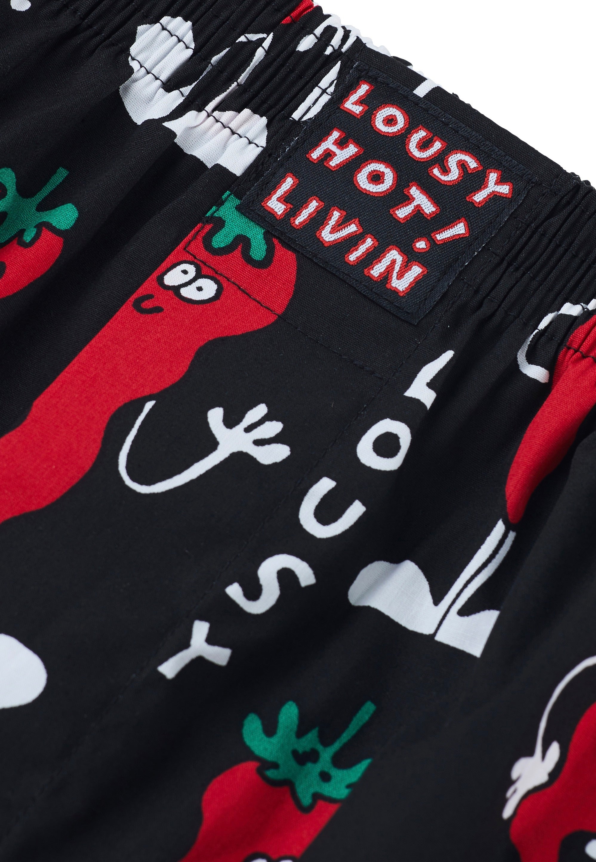 Lousy Livin - Chilli Black - Boxershorts Online Cheap Pice