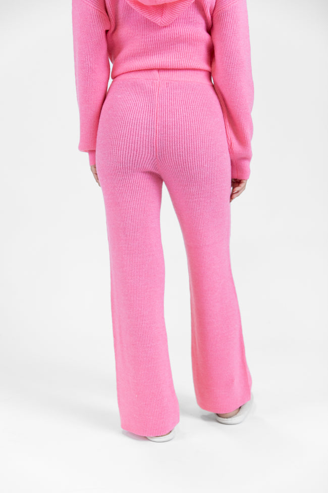 Cloud Chaser Pink Sweater Knit Pants Buy Cheap Reliable