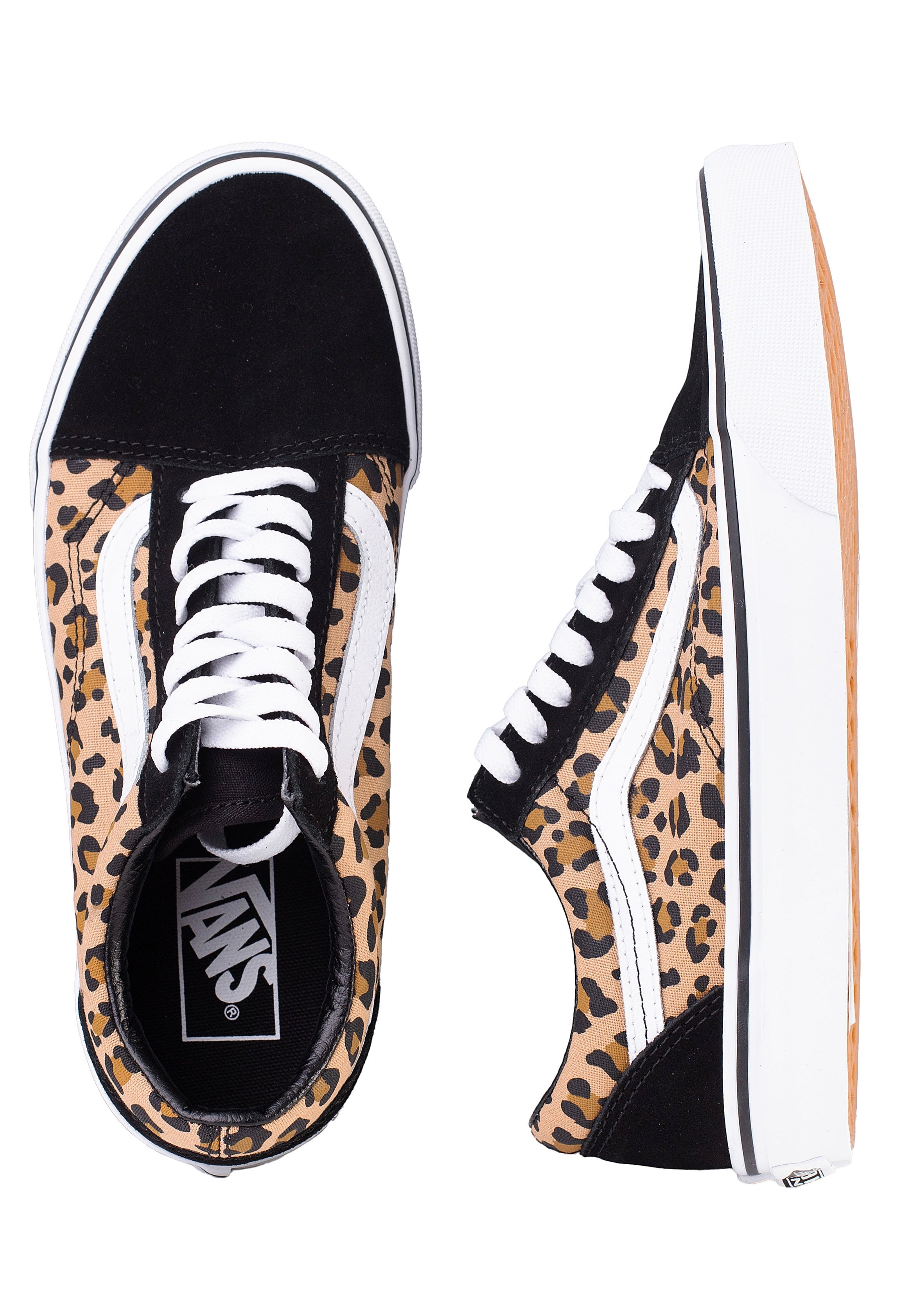 Vans - Old Skool Animalier Black - Girl Shoes Discount Collections