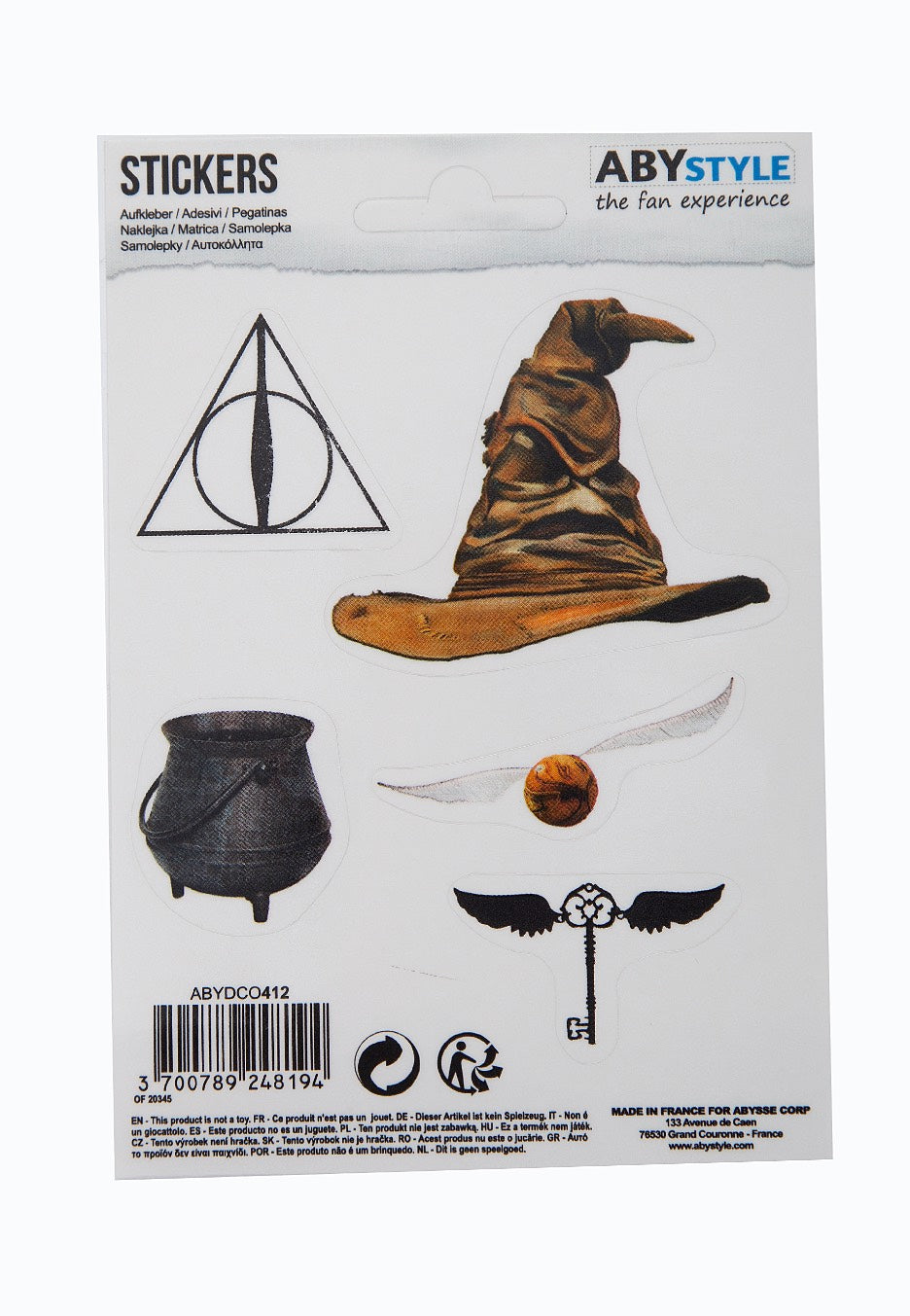 Harry Potter - Magical Objects Mini - Sticker Free Shipping Best