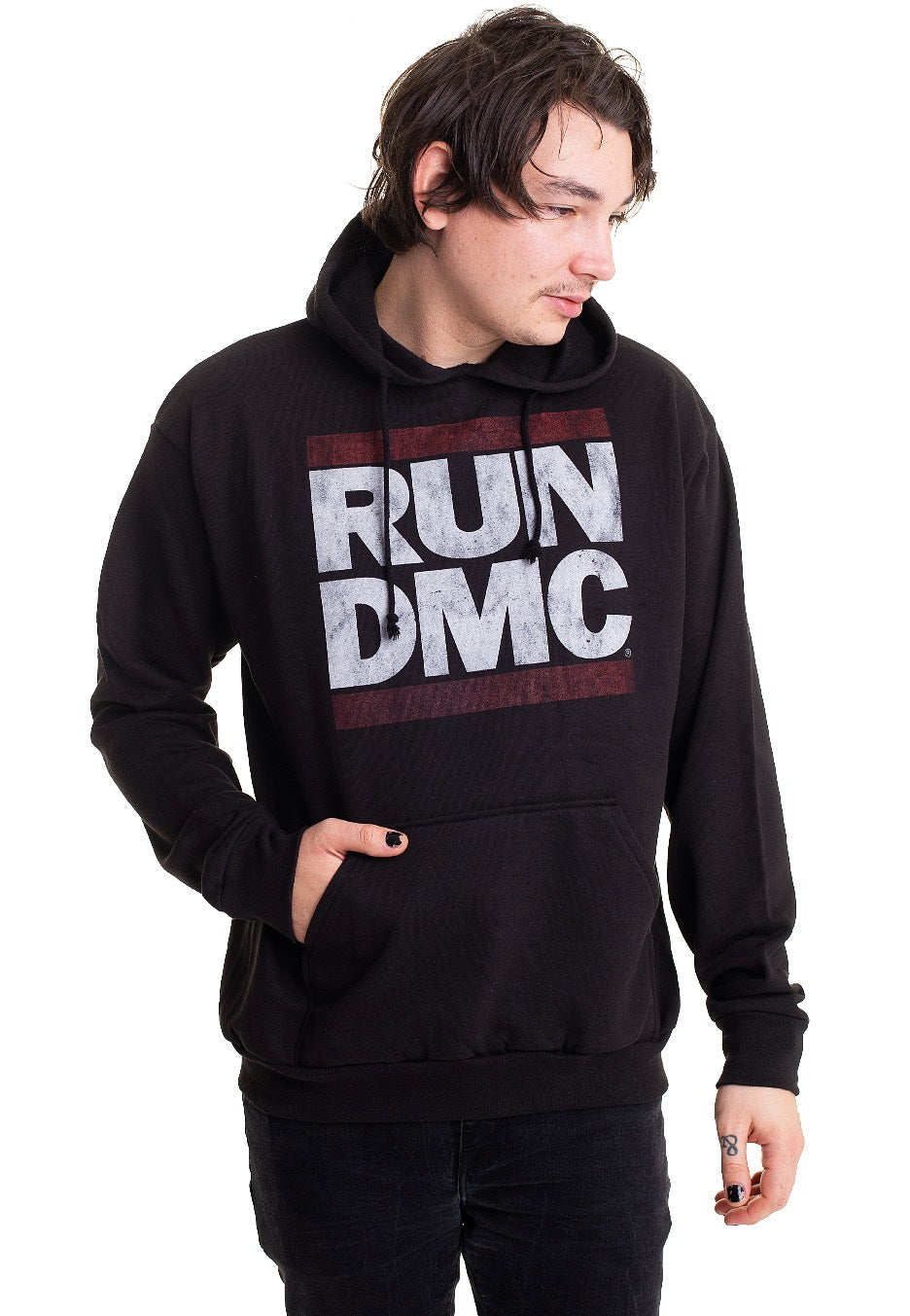 Run DMC - Logo - Hoodie Clearance Low Pice