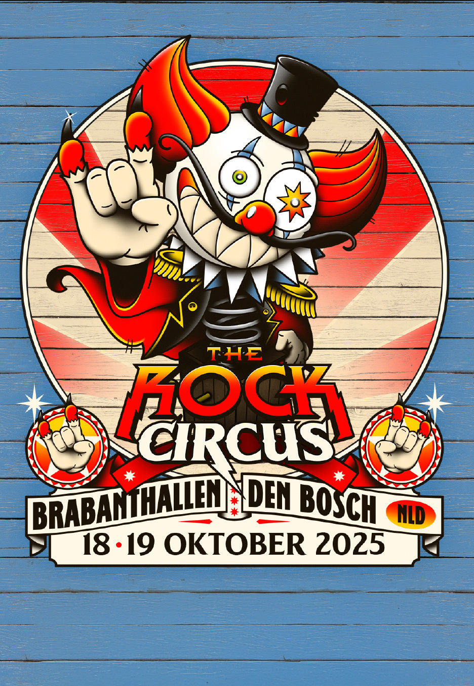 The Rock Circus - 17./18./19.10.2025  Den Bosch Weekend - Ticket For Sale Cheap Pice From China