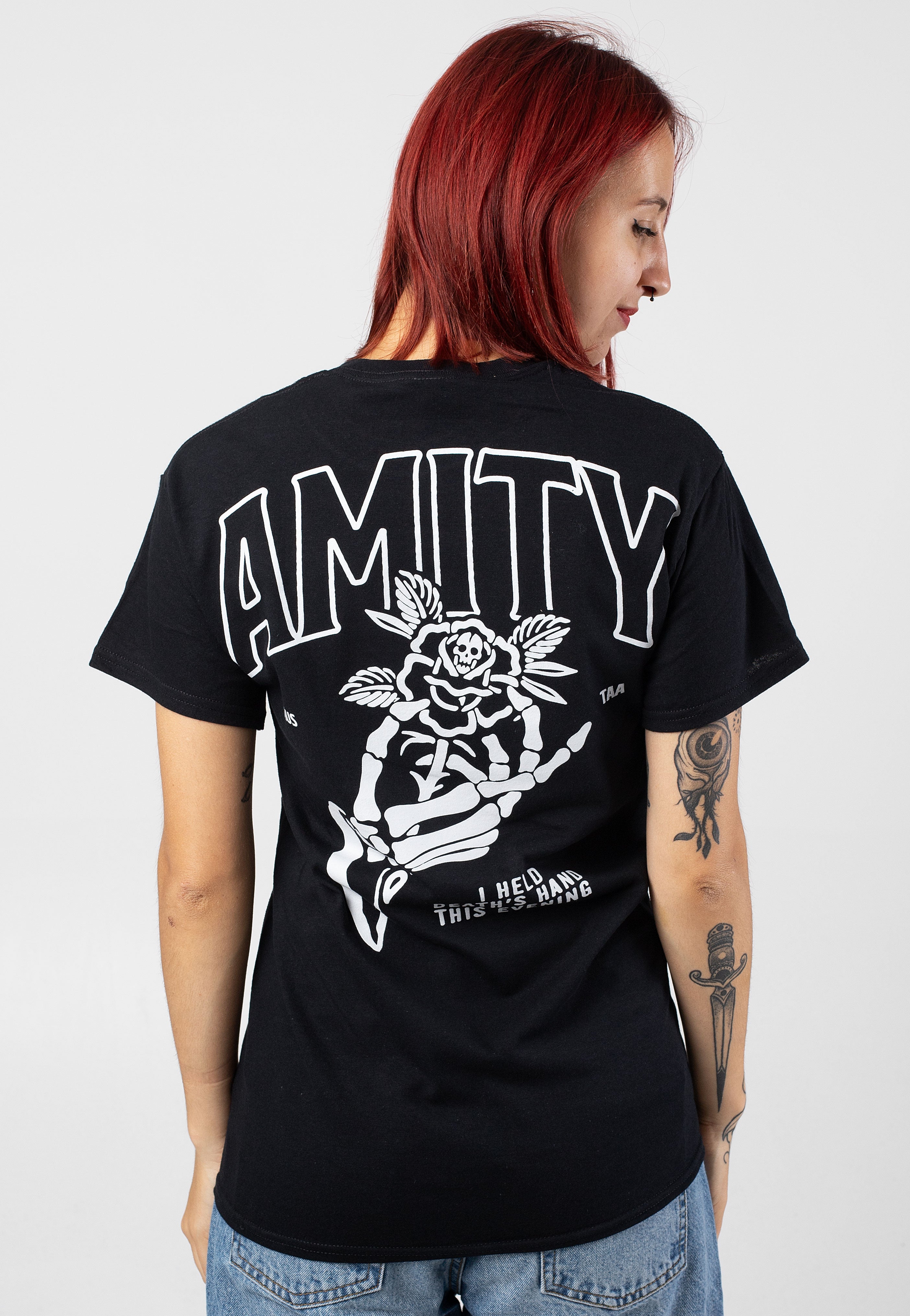 The Amity Affliction - Death Hands - T-Shirt Visit New For Sale