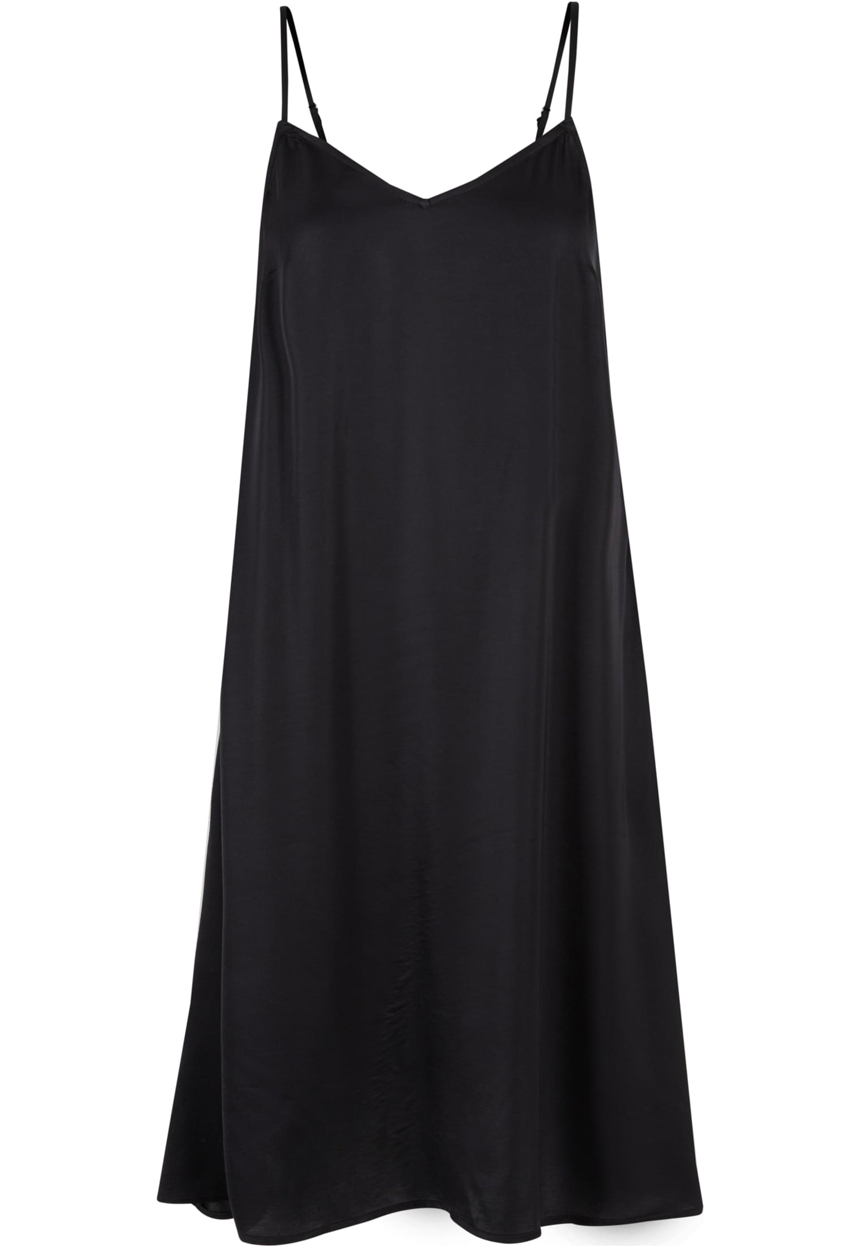 Urban Classics - Ladies Viscose Satin Slip Black - Dress Cheap Free Shipping