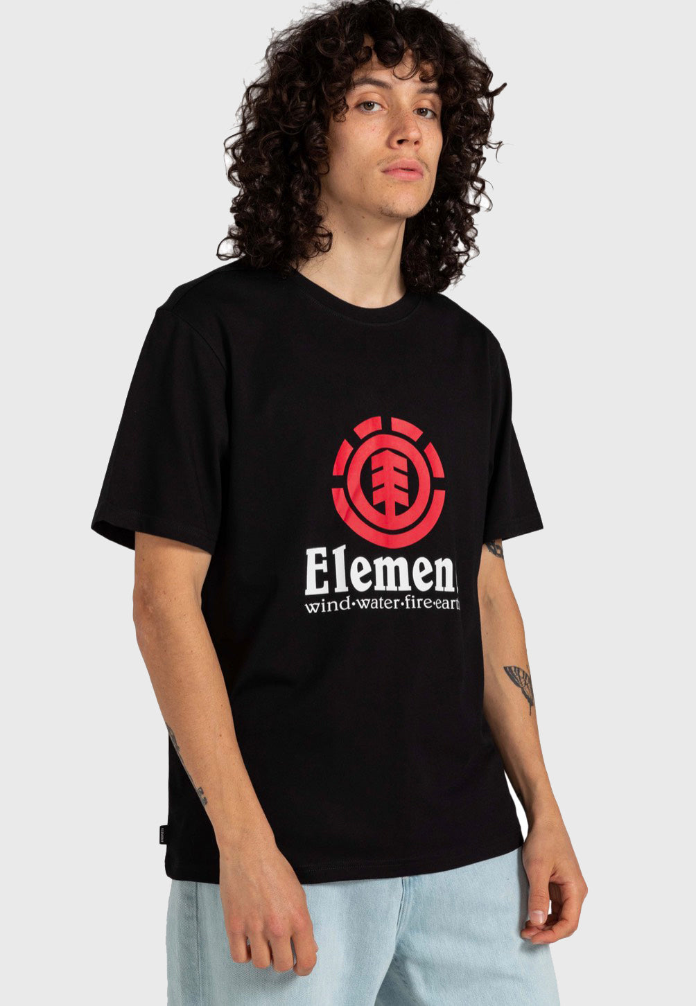 Element - Vertical Flint Black - T-Shirt Nicekicks Online