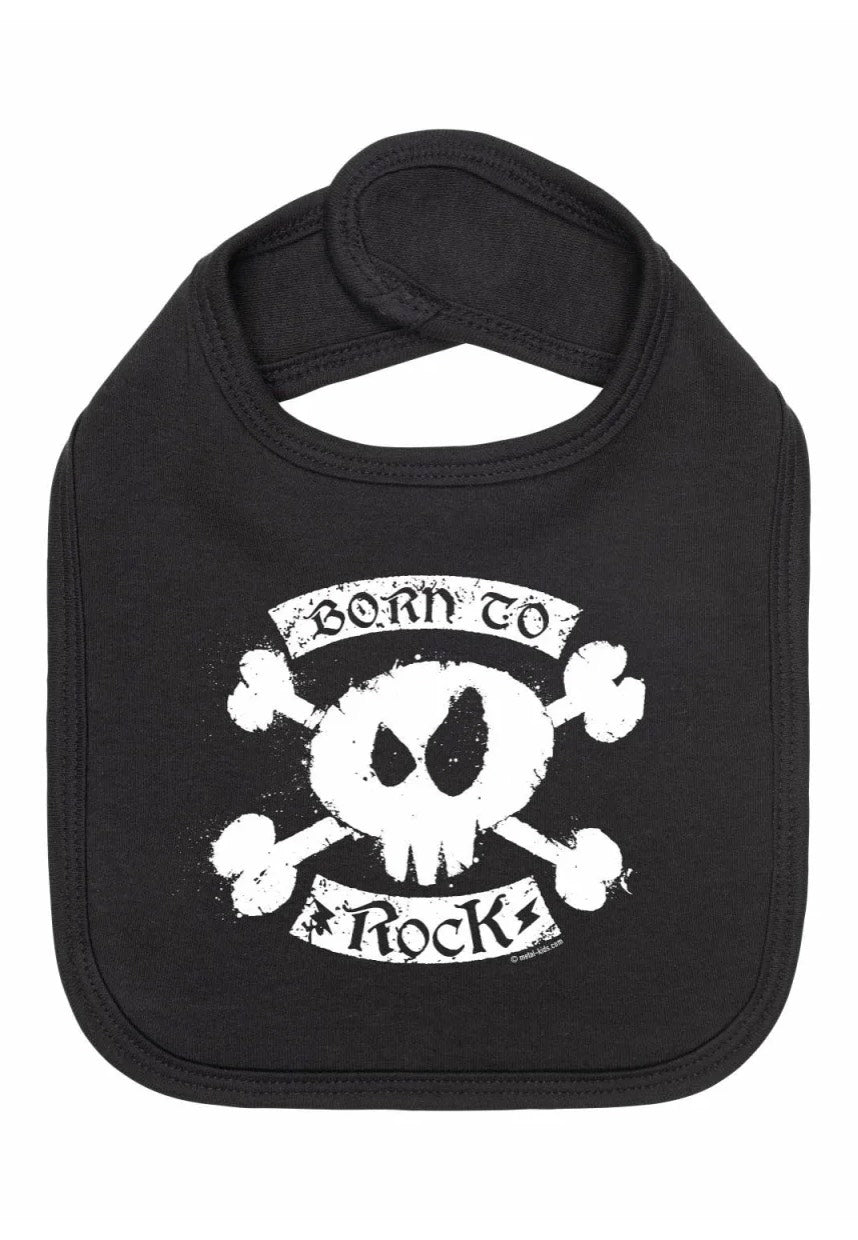 Metal Kids - Born To Rock - Baby Bib Classic