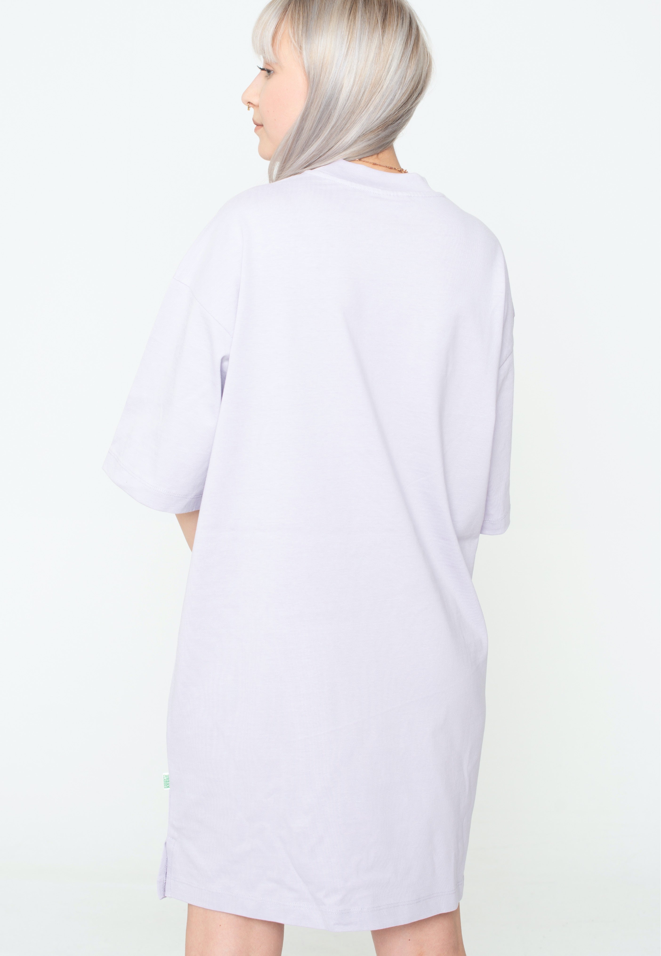 Urban Classics - Ladies Organic Heavy Oversized Tee Lilac - Dress Shop Offer