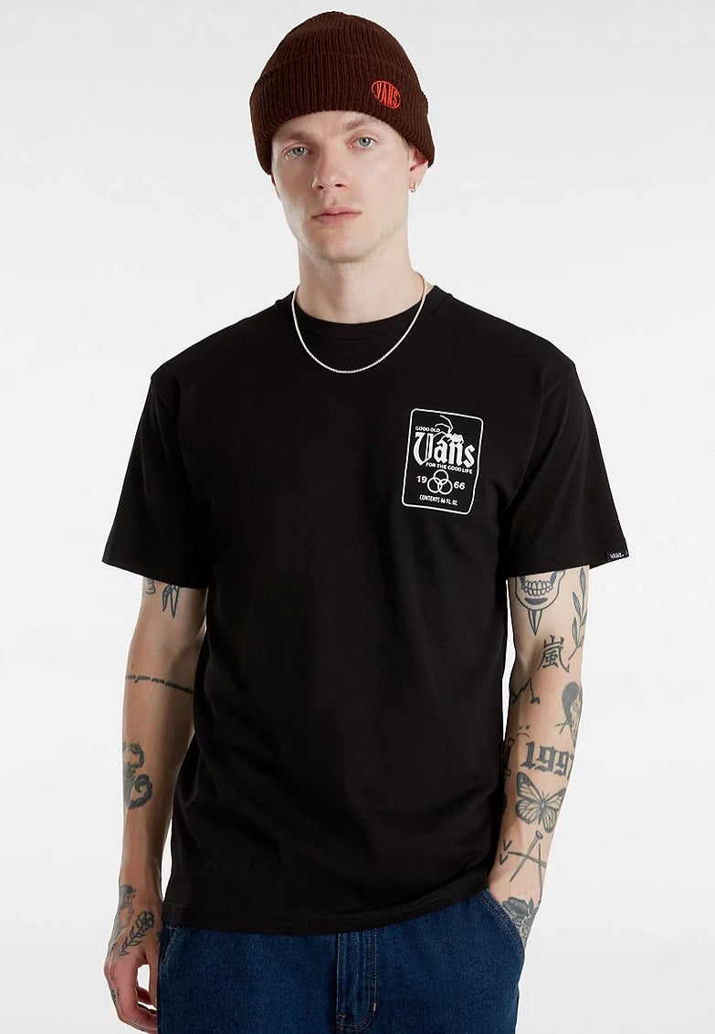 Vans - Bucket List Black - T-Shirt Outlet 2025 Newest