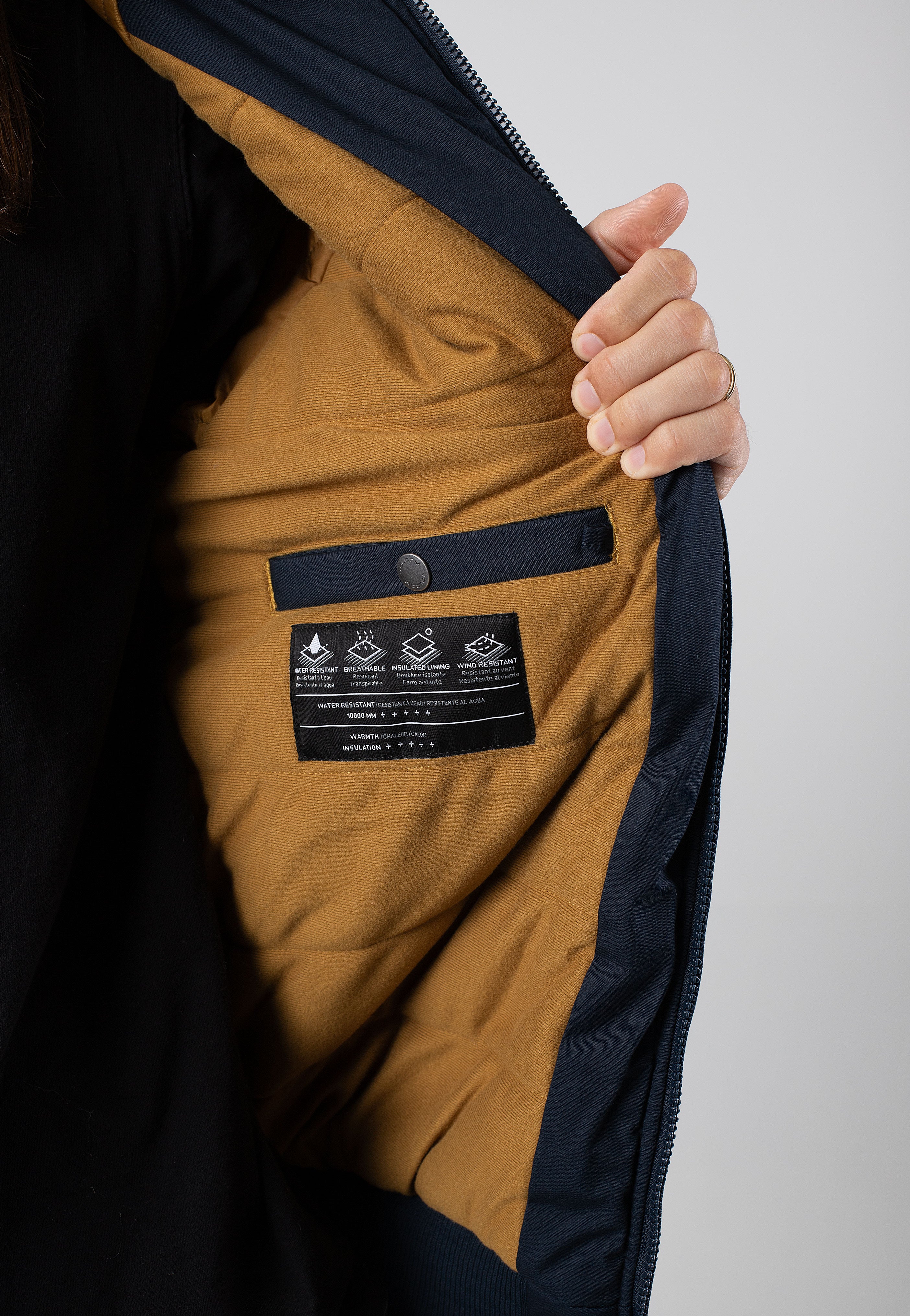 Volcom - Hernan 10K Navy - Jacket Online Shop From China