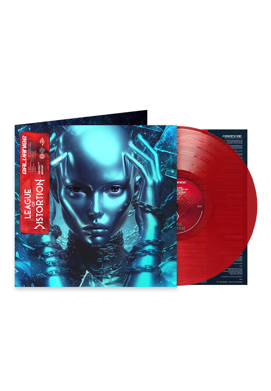 League Of Distortion - Galvanize Red - Colored Vinyl Clearance Explore