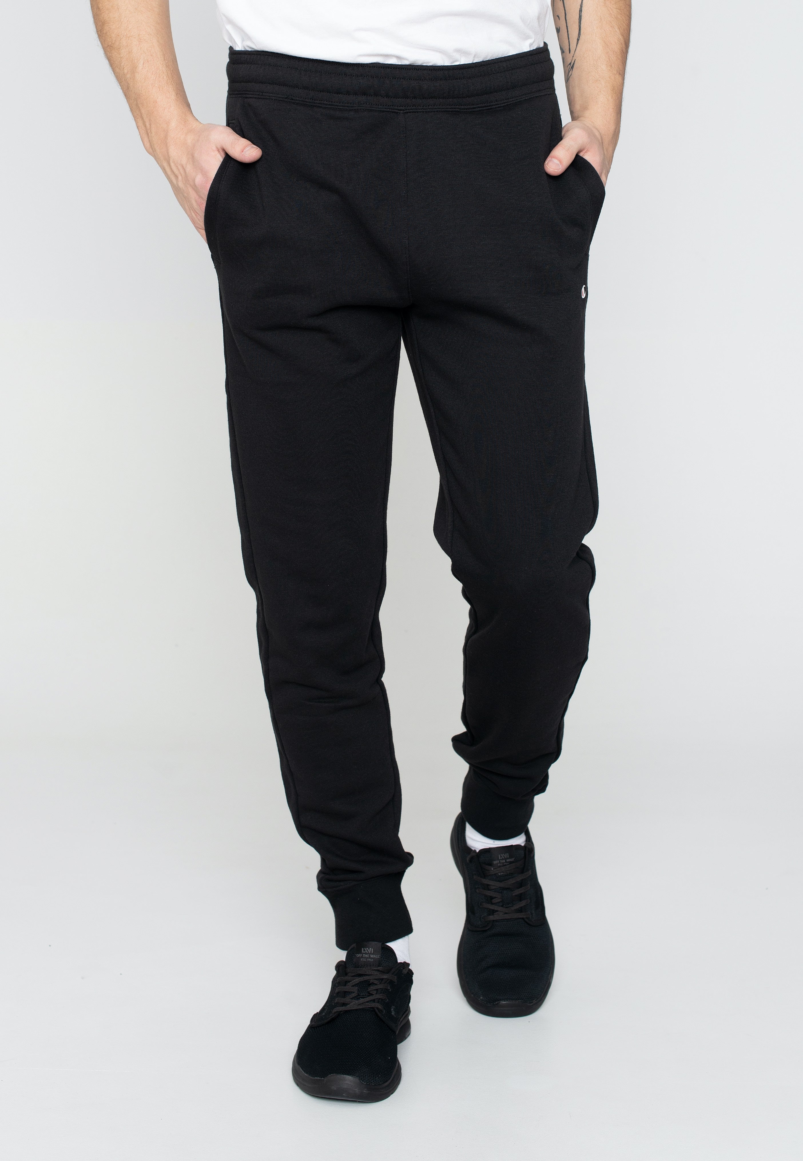 Champion - Rib Cuff Black Beauty - Sweat Pants Cheap Sale Brand New Unisex