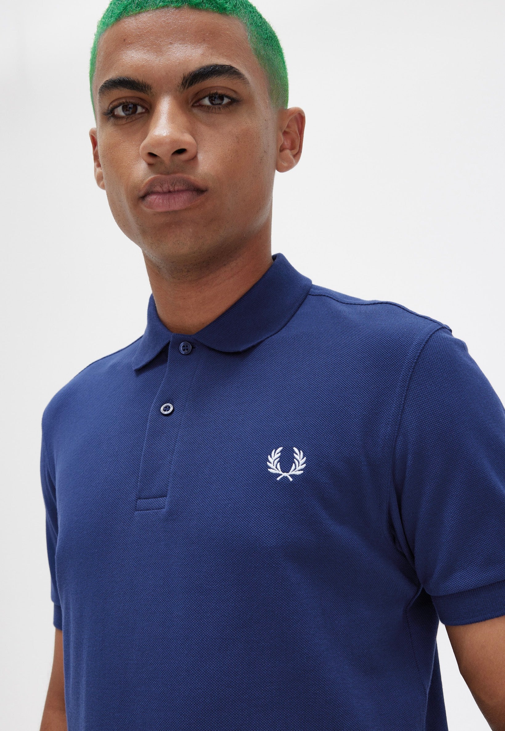 Fred Perry - Plain French Navy - Polo Best Wholesale