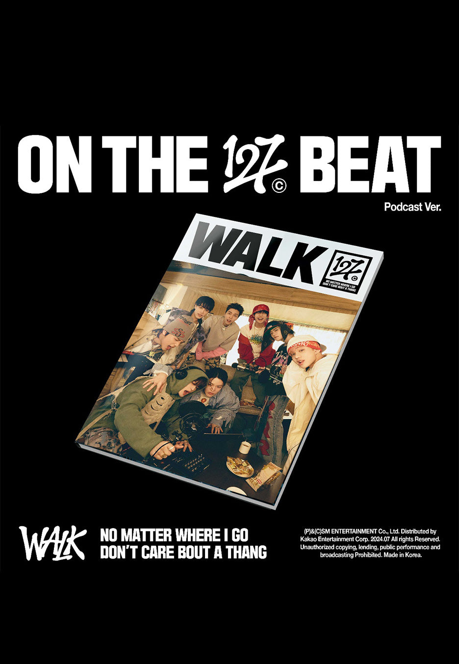 NCT 127 - Walk (Podcast Ver.) Ltd. - CD Cheap Sale Outlet