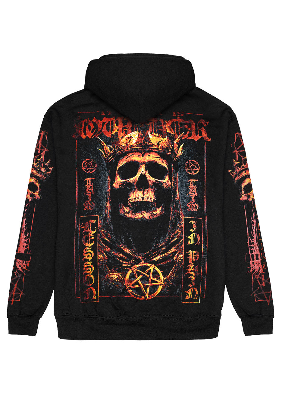 Thy Art Is Murder - Skull King - Hoodie Outlet Excellent