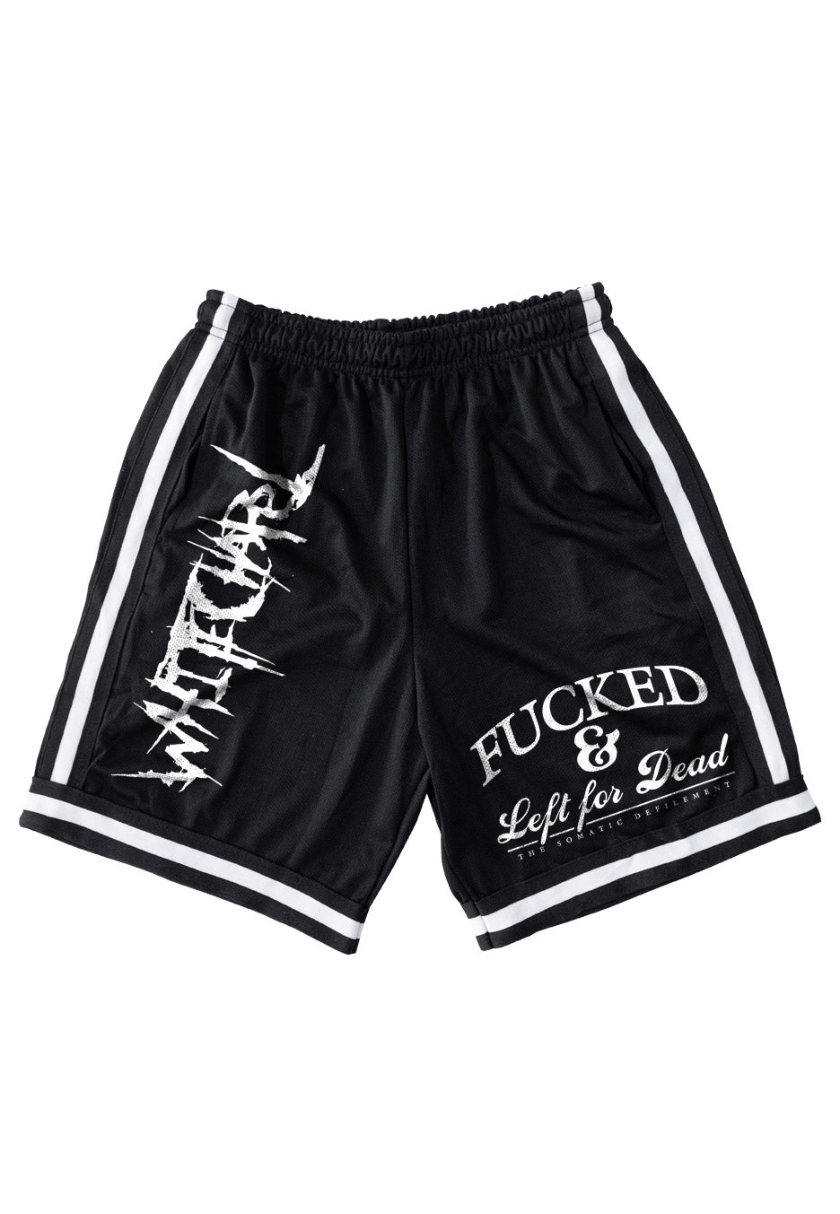 Whitechapel - Fucked Striped - Shorts Sale 100% Authentic