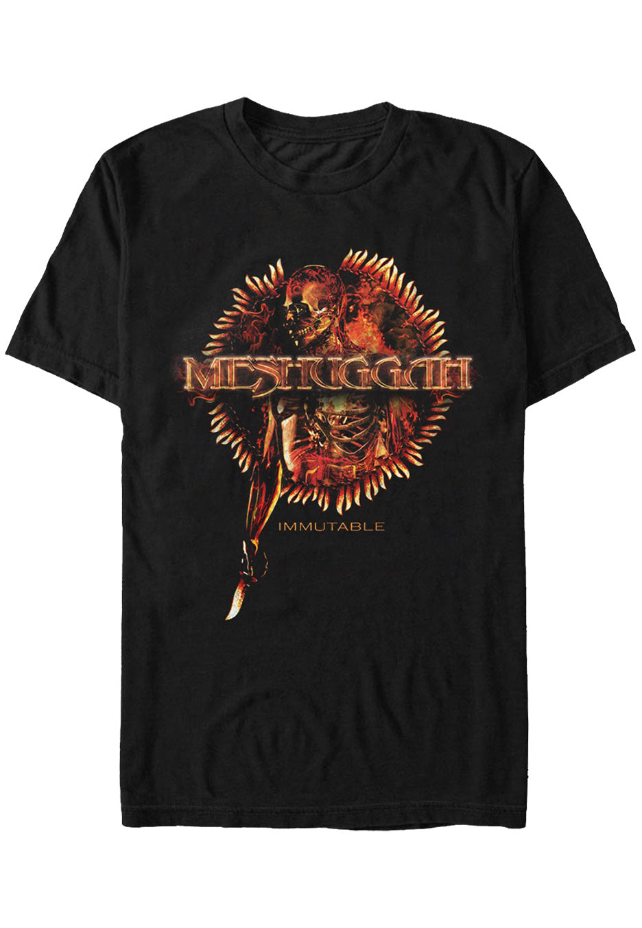 Meshuggah - Knives - T-Shirt Discount Cheapest Pice