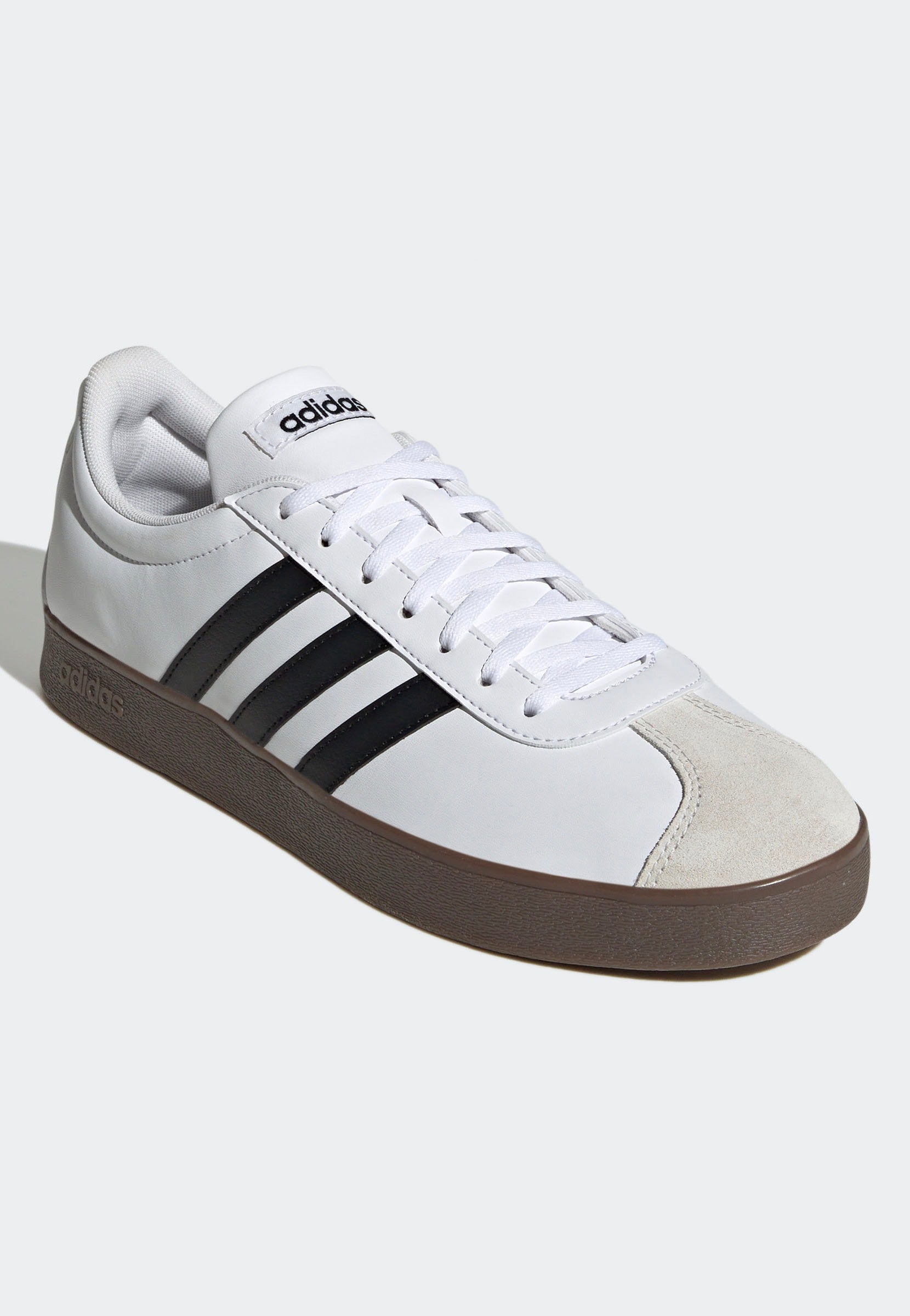 Adidas - Vl Court Base Ftwwht/Cblack/Greone - Shoes Clearance Online