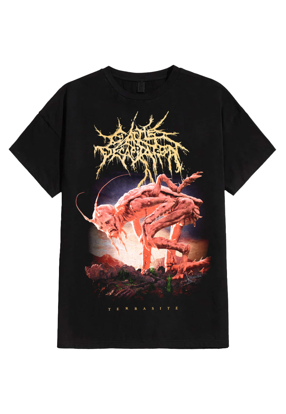 Cattle Decapitation - Terrasite - T-Shirt Free Shipping Eastbay