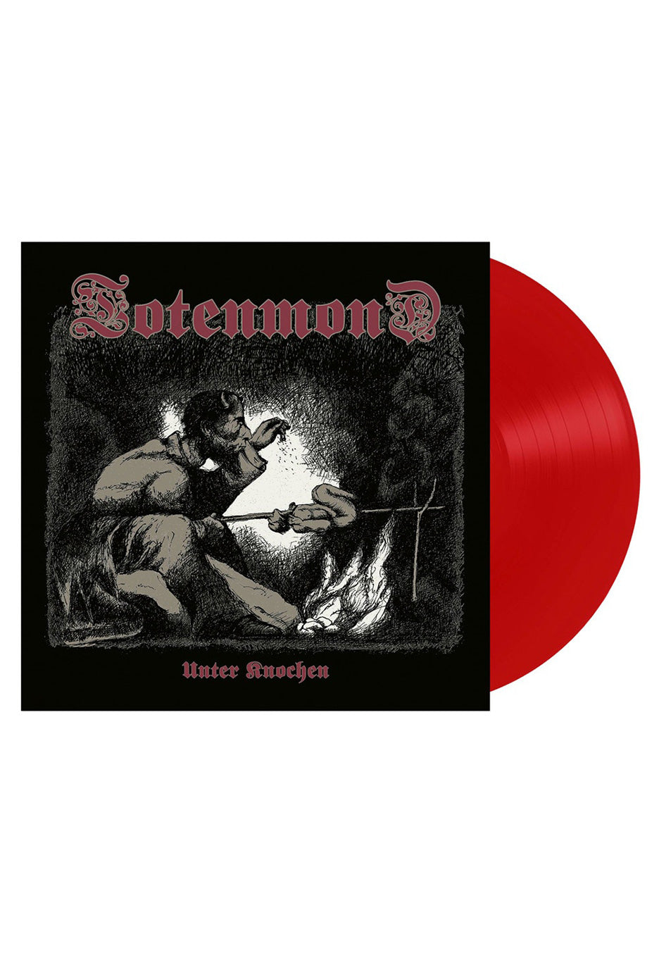 Totenmond - Unter Knochen Red - Colored Vinyl Discount Authentic Online