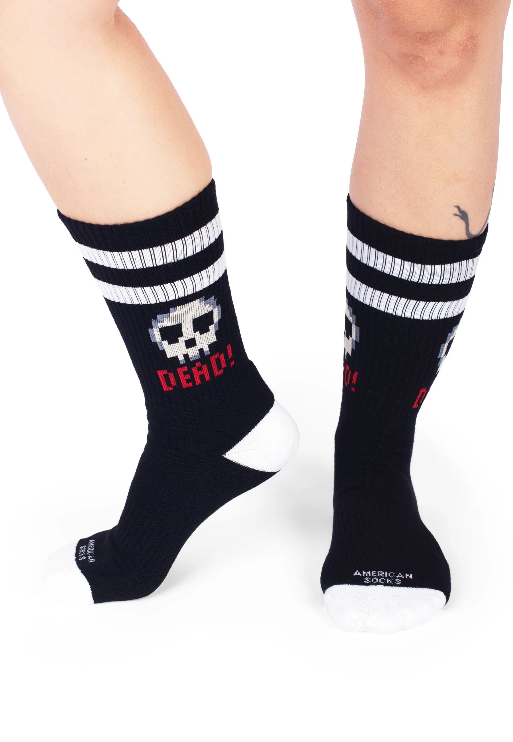 American Socks - Dead Mid High Black - Socks Discount Cheap Online