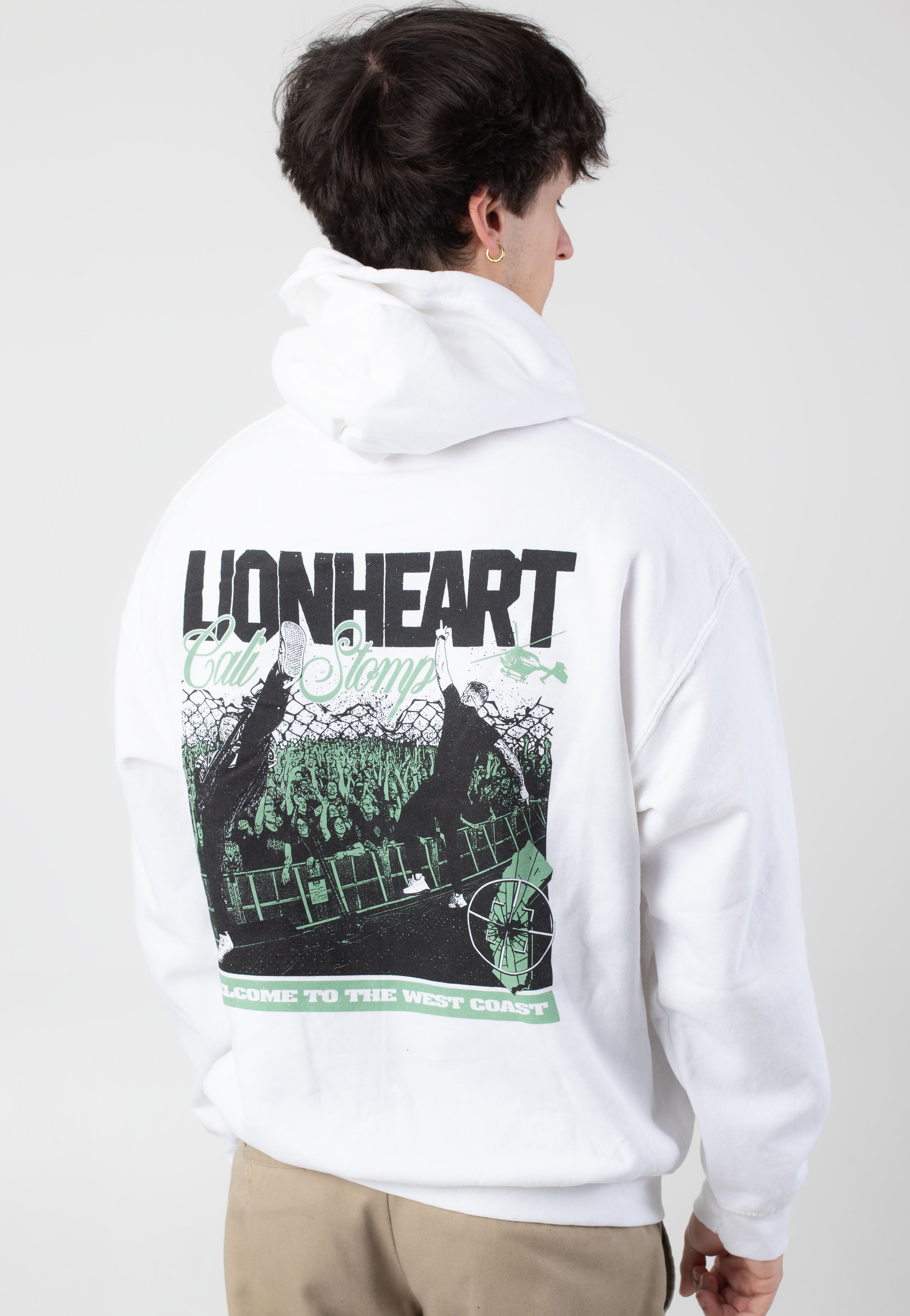 Lionheart - Cali Stomp Live White - Hoodie Ebay Cheap Pice