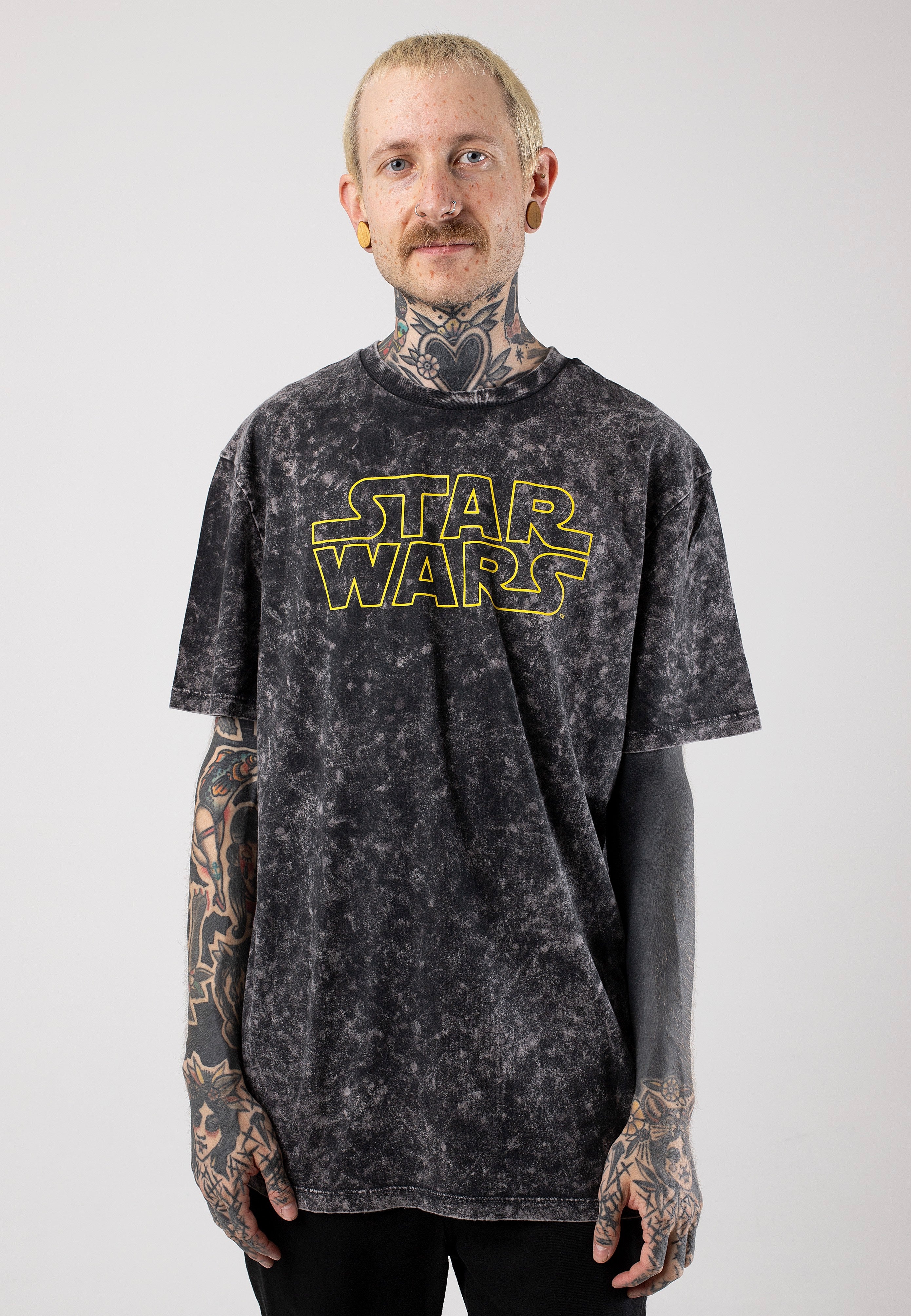 Star Wars - In A Galaxy Far Away Charcoal - T-Shirt Outlet Store Locations