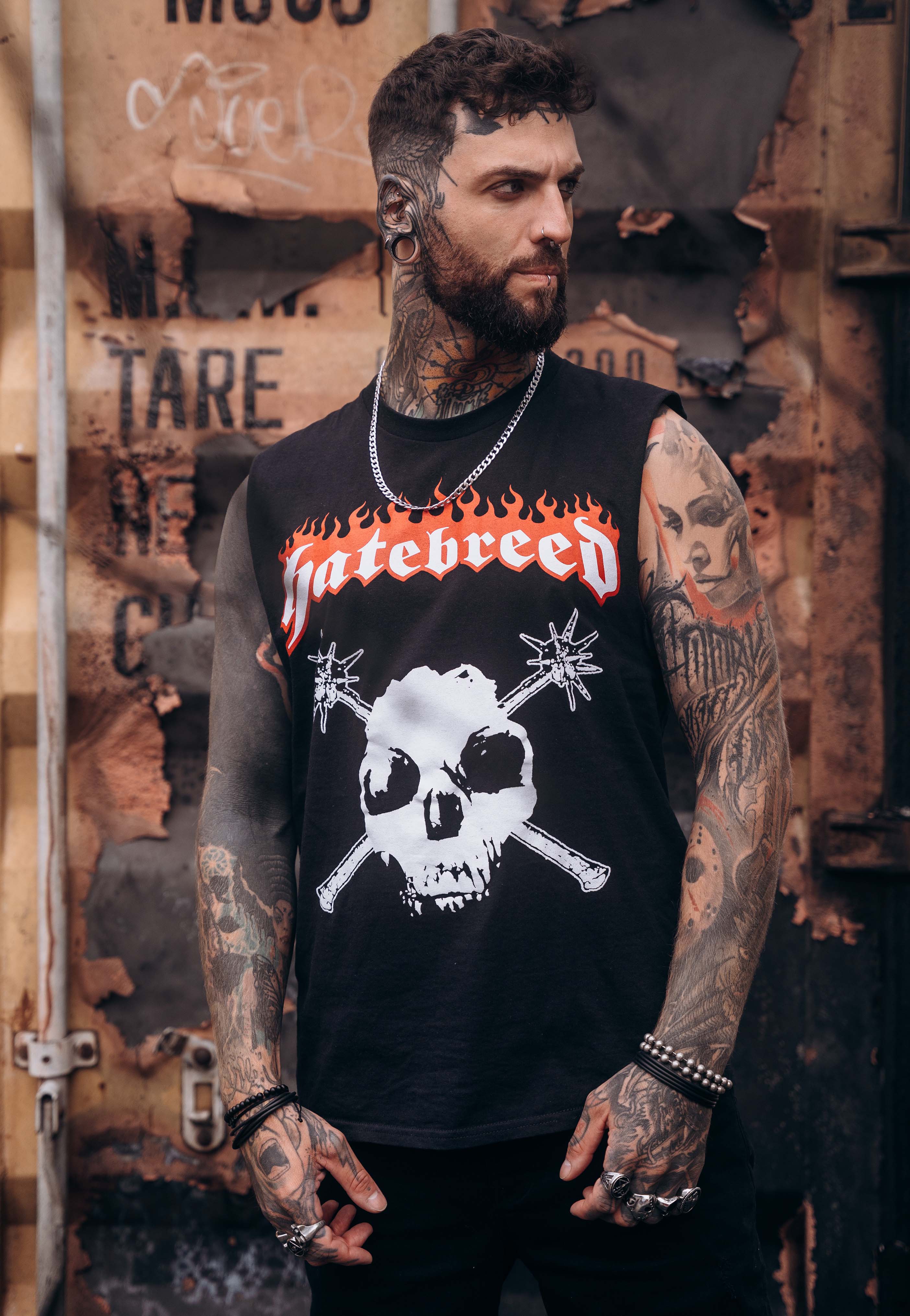 Hatebreed - Skull & Maces - Sleeveless Pictures For Sale