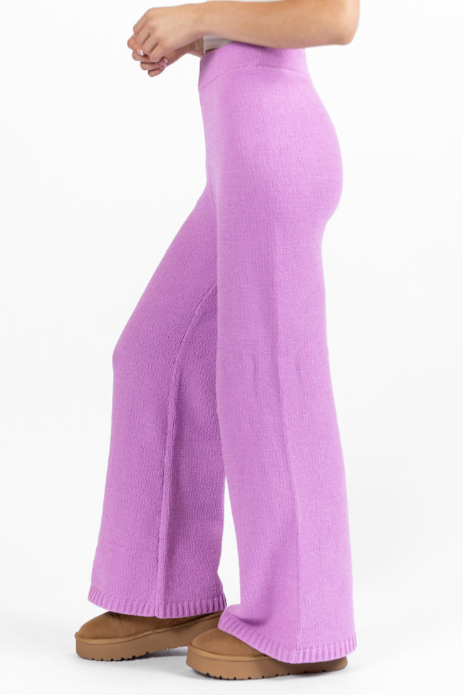 Cozy For Keeps Lavender Lounge Pants SALE Cheap Sale 2025 Newest