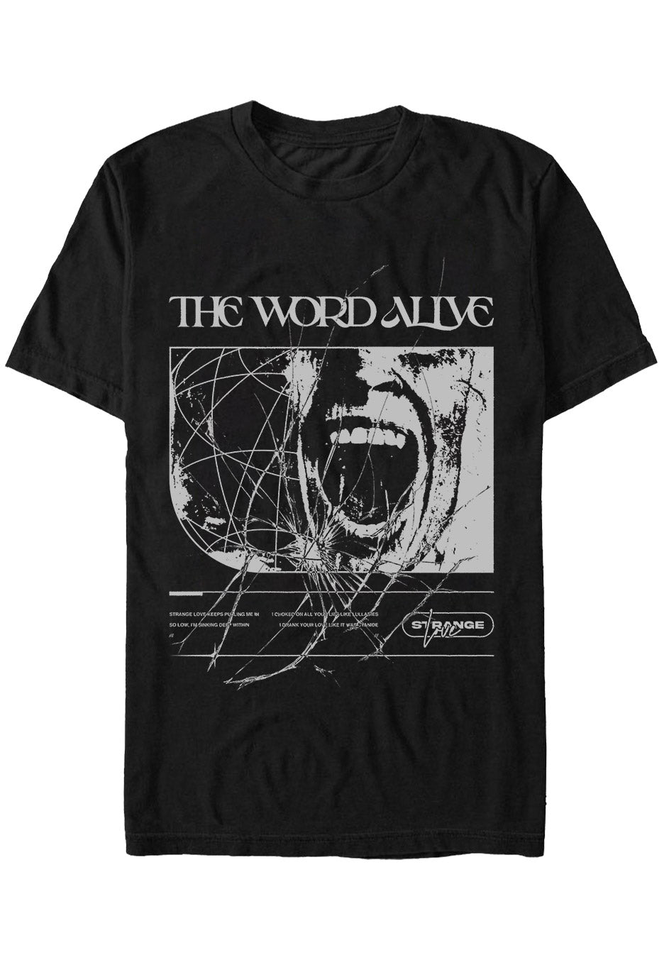 The Word Alive - Strange Love - T-Shirt Discount Codes Really Cheap