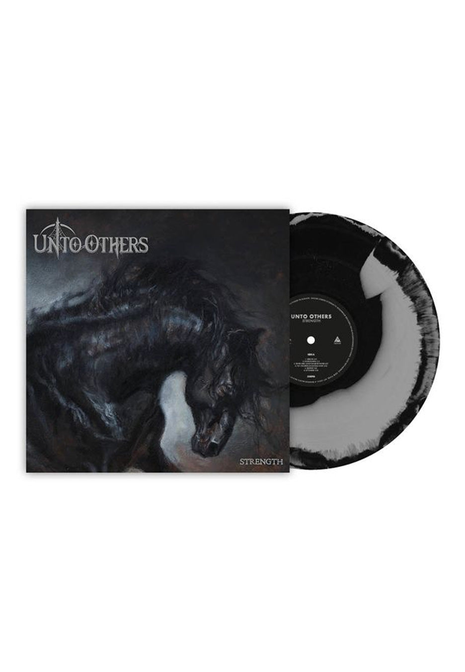 Unto Others - Strength Ltd. Black Silver Swirl - Colored Vinyl Free Shipping Wholesale Pice