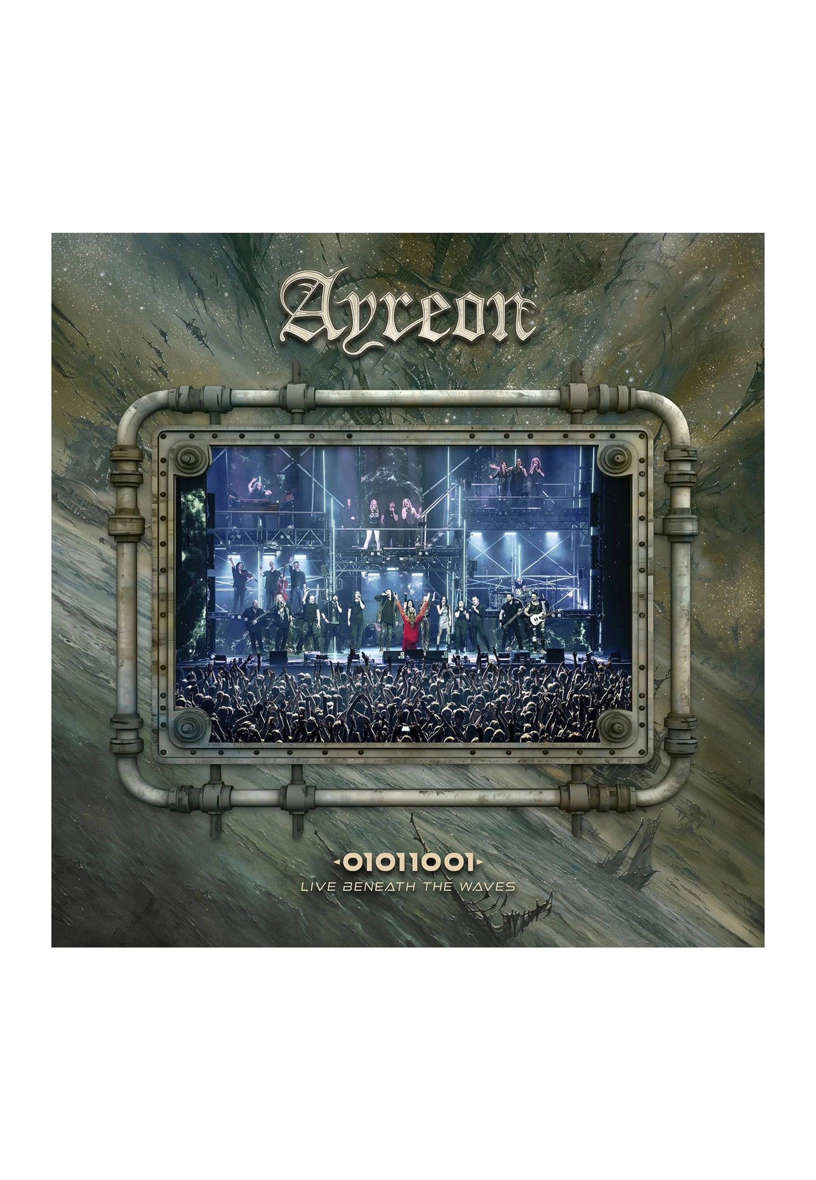 Ayeon - 01011001: Live Beneath The Waves Ltd. Green - Colored 3 Vinyl Free Shipping Big Sale