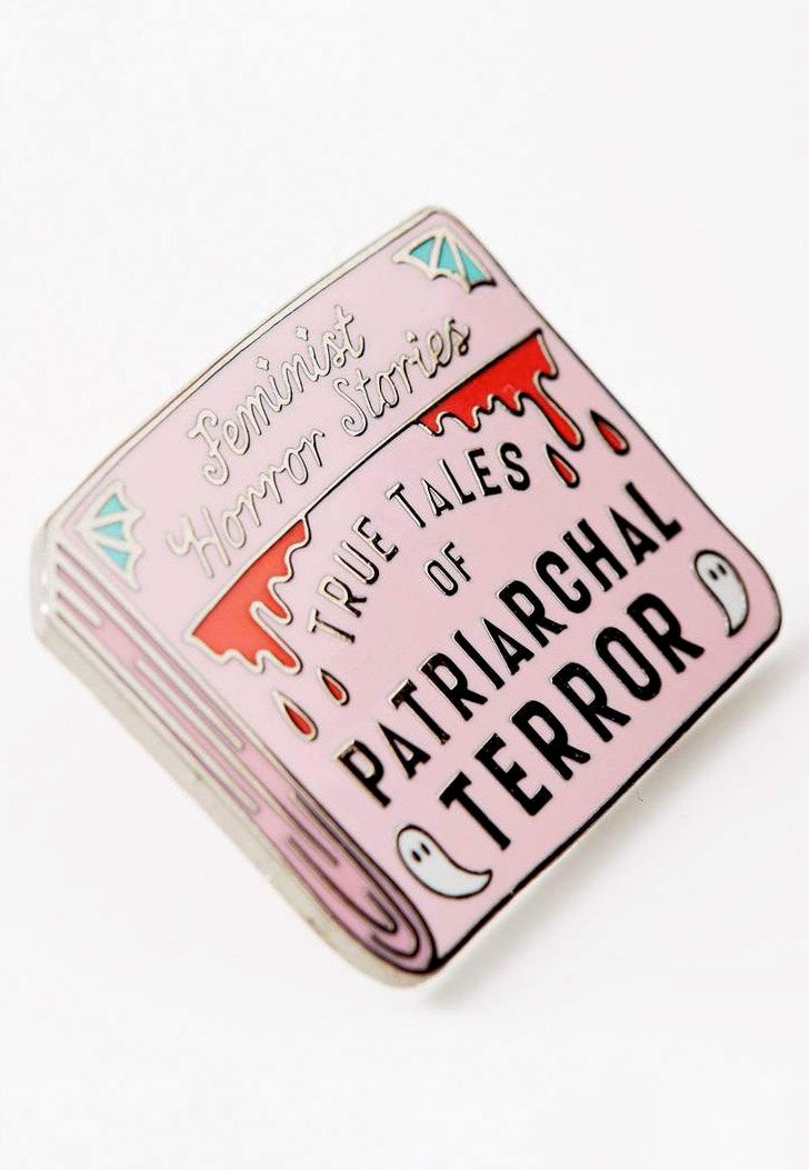 Punky Pins - Patriarchal Terror Enamel - Pin Sale Recommend