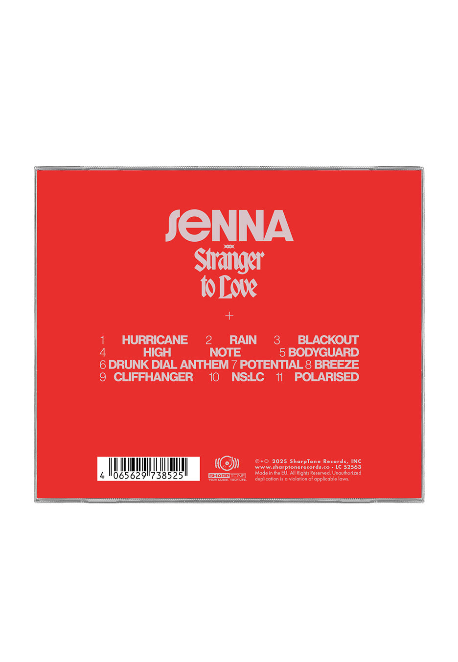 Senna - Stranger To Love - CD Sale Supply