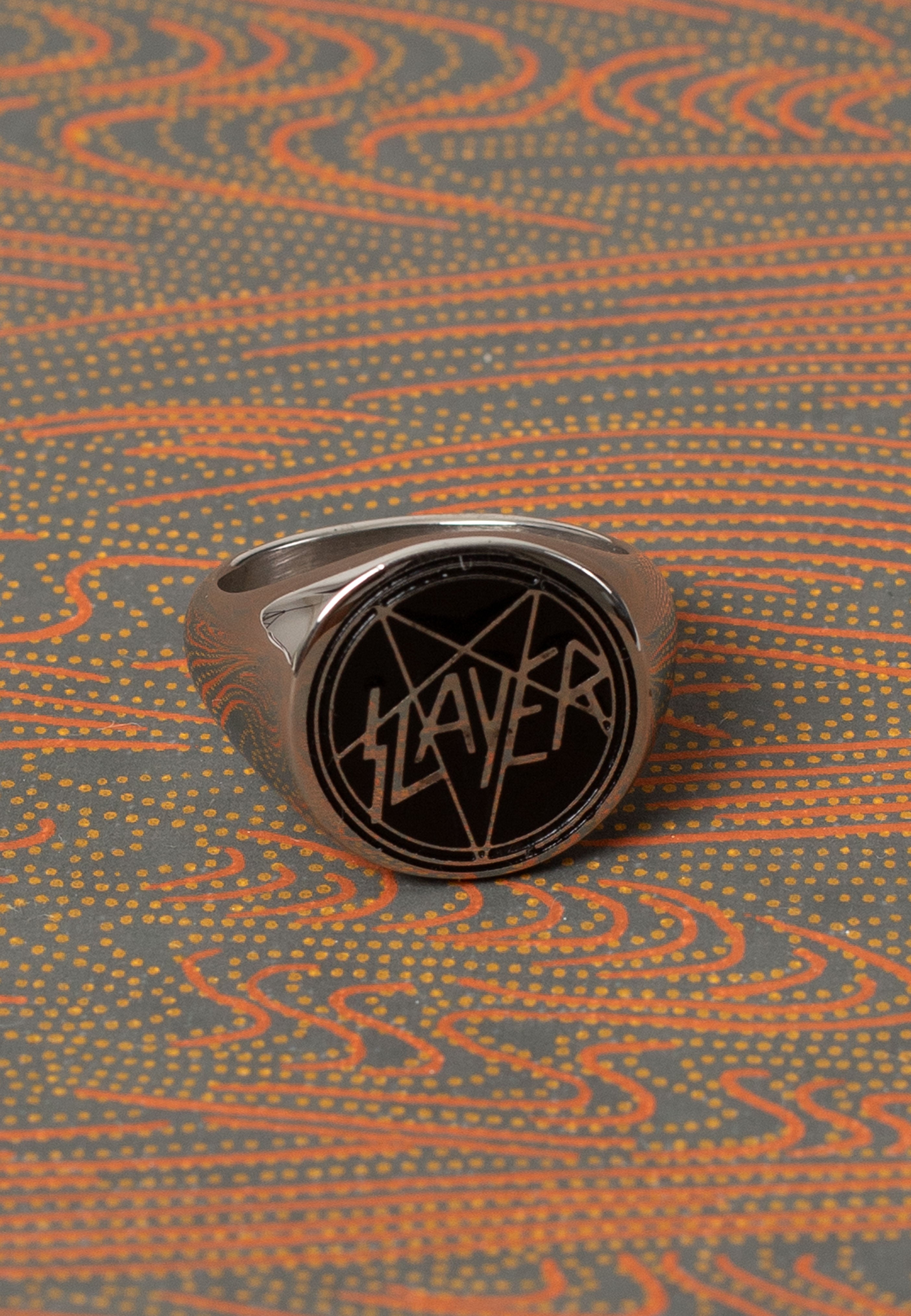 Wildcat x Slayer - Enamel Signet - Ring Wiki Cheap Online