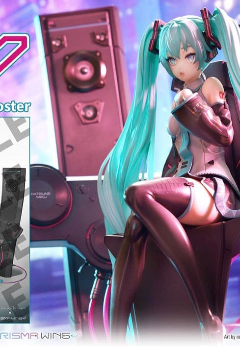 Hatsune Miku - Prisma Wing 1:4 Hatsune Miku Art by neco Deluxe Bonus - Statue Outlet Hot Sale