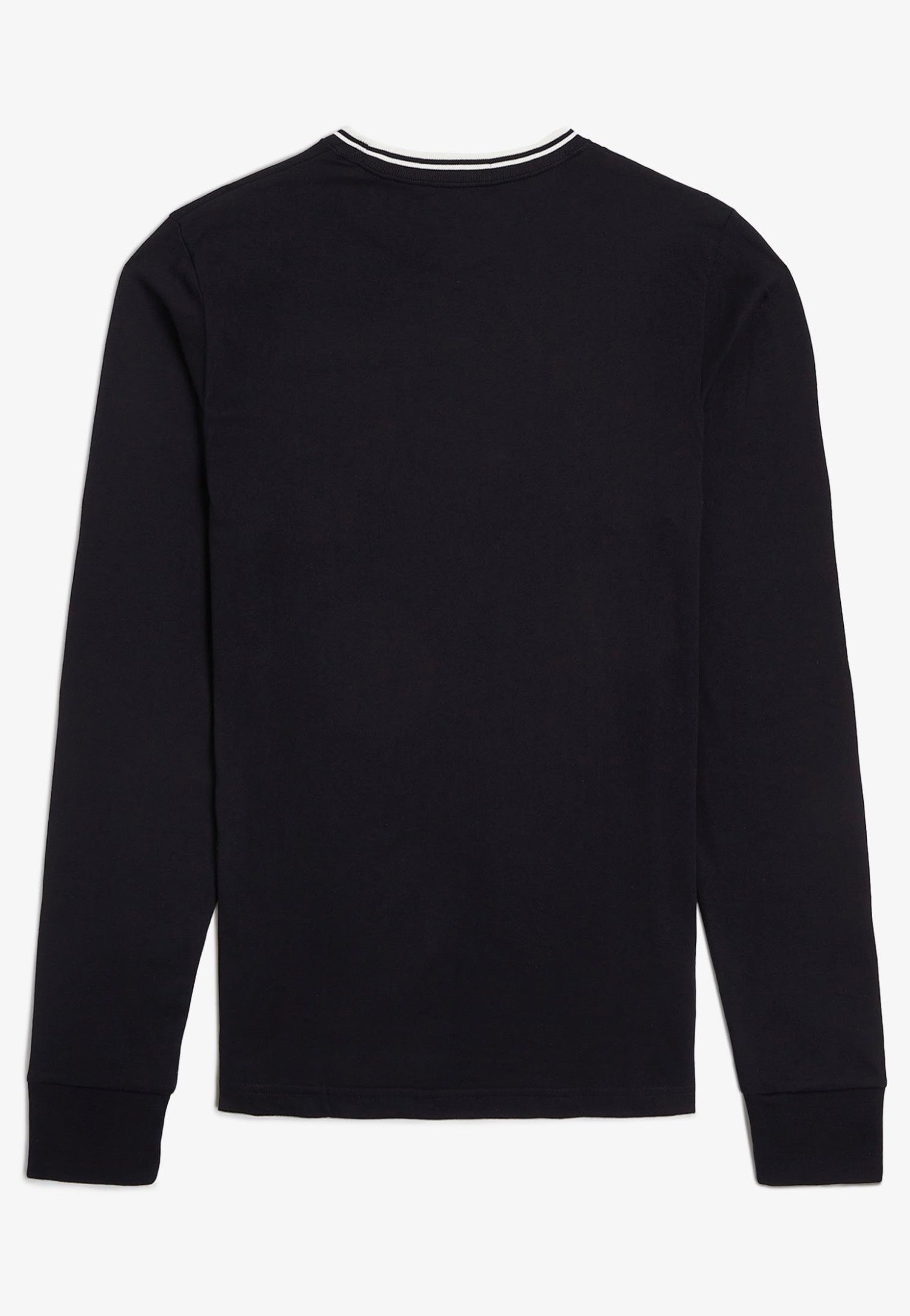 Fred Perry - Twin Tipped Black - Longsleeve Sale High Quality