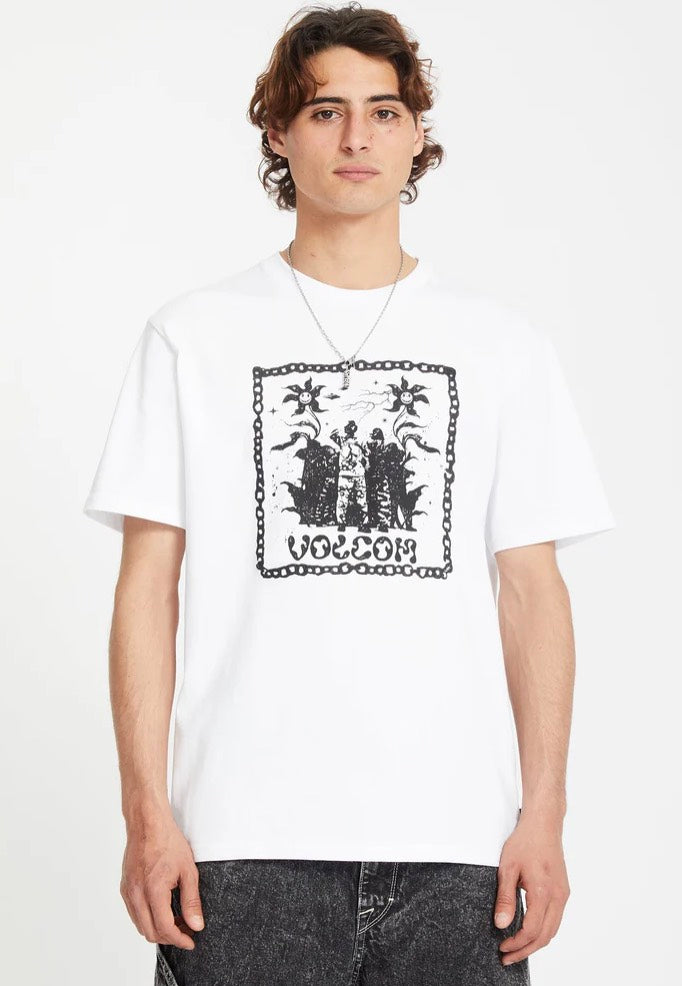 Volcom - Fa Filip Rygalski White - T-Shirt Buy Cheap For Nice