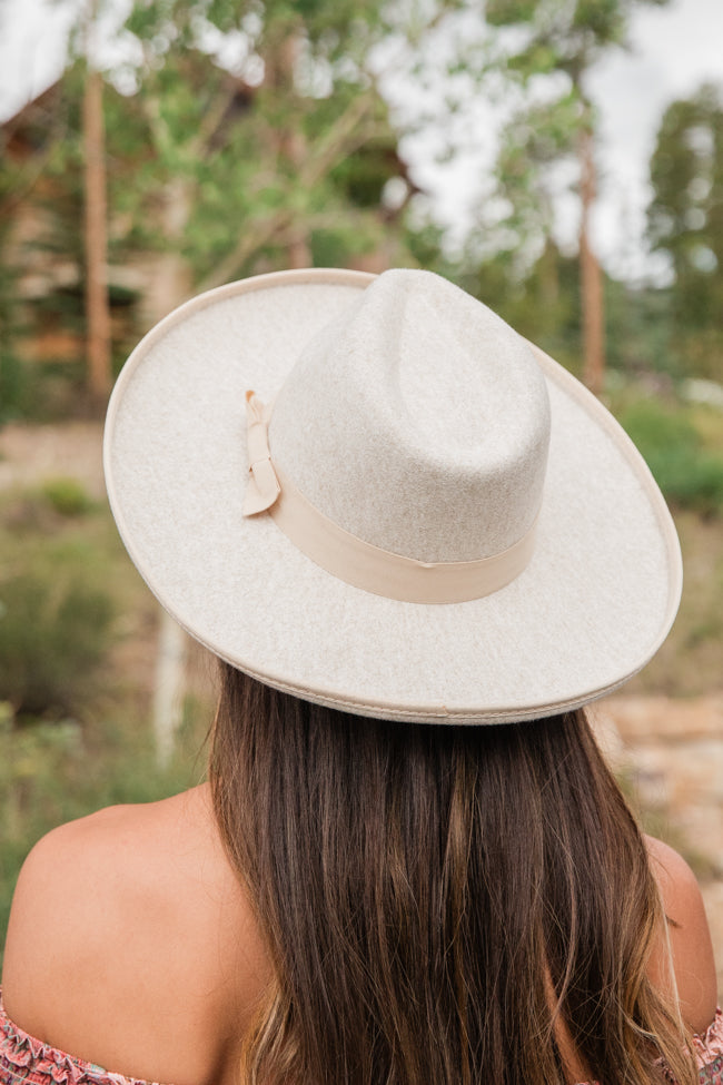 Ivory Wide Brim Hat FINAL SALE New Arrival Cheap Pice