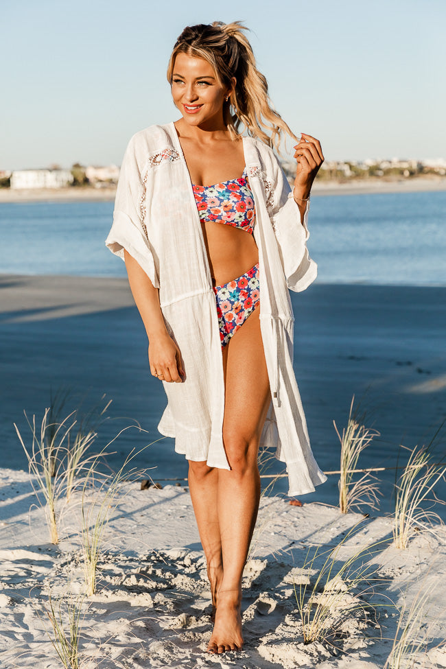 Crystal Waters White Swimsuit Cover Up FINAL SALE Cheap Pick A Best