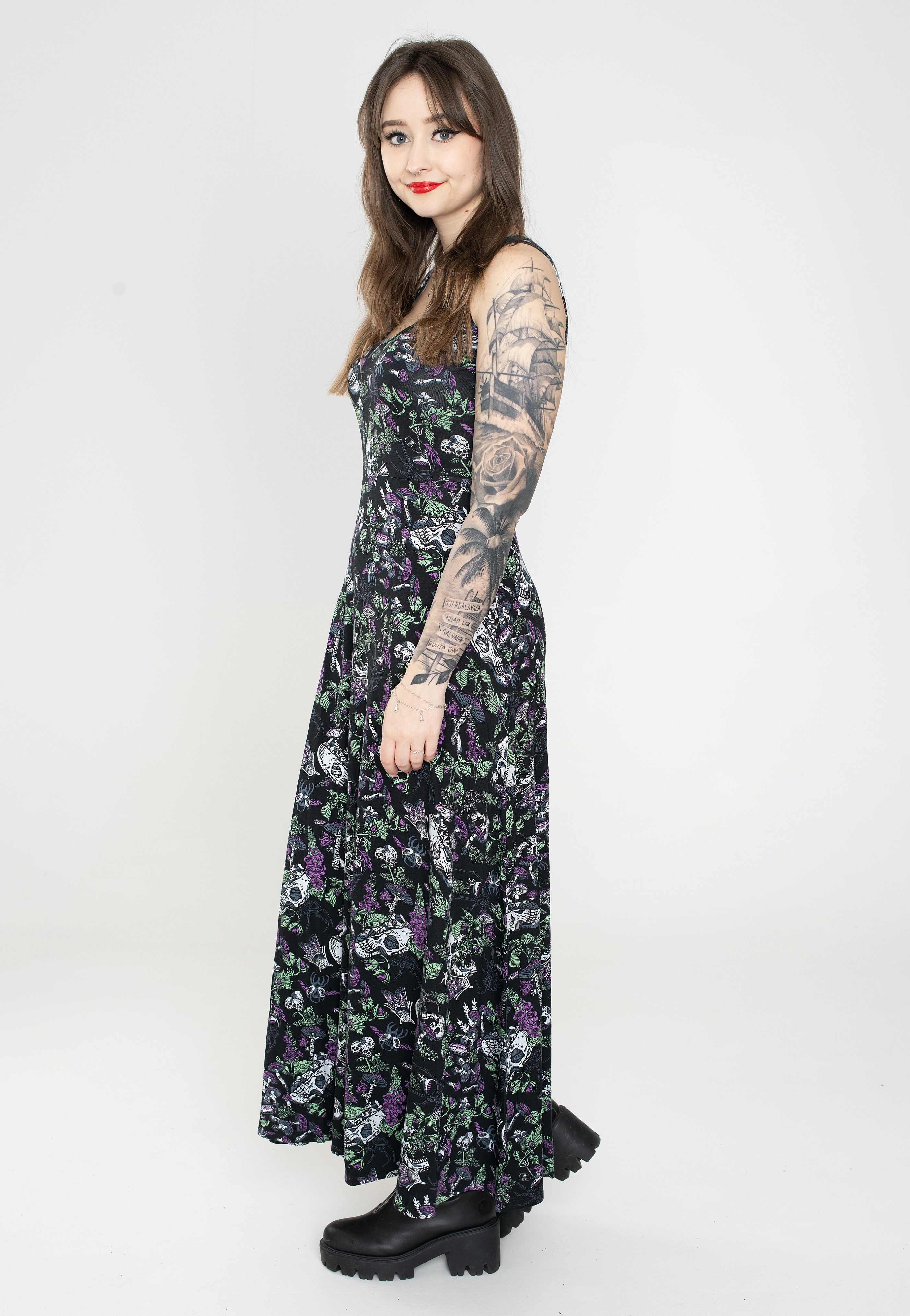 Sourpuss Clothing - Garden Witch Black - Dress Sale With Credit Card