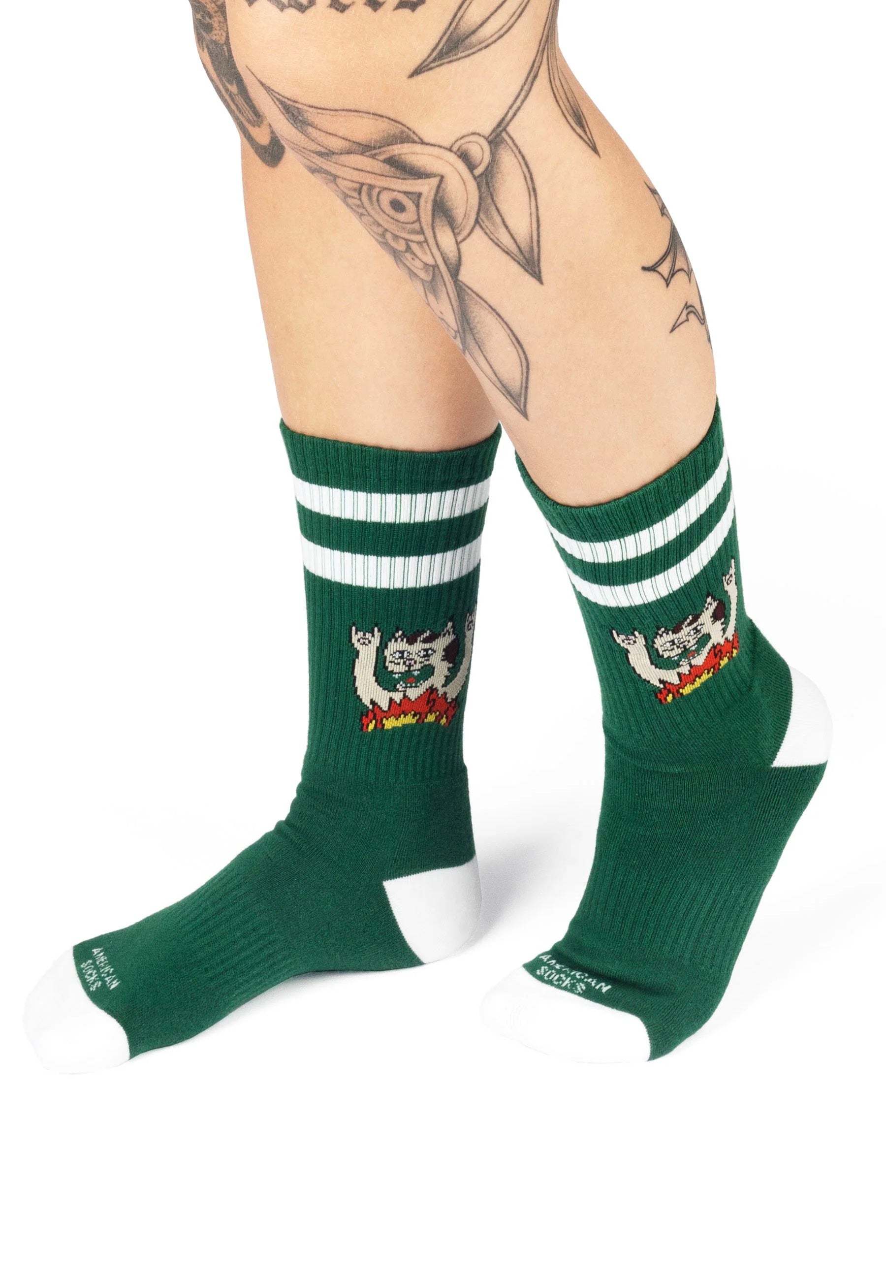 American Socks - Heavy Cat Mid High - Socks Cheap Online