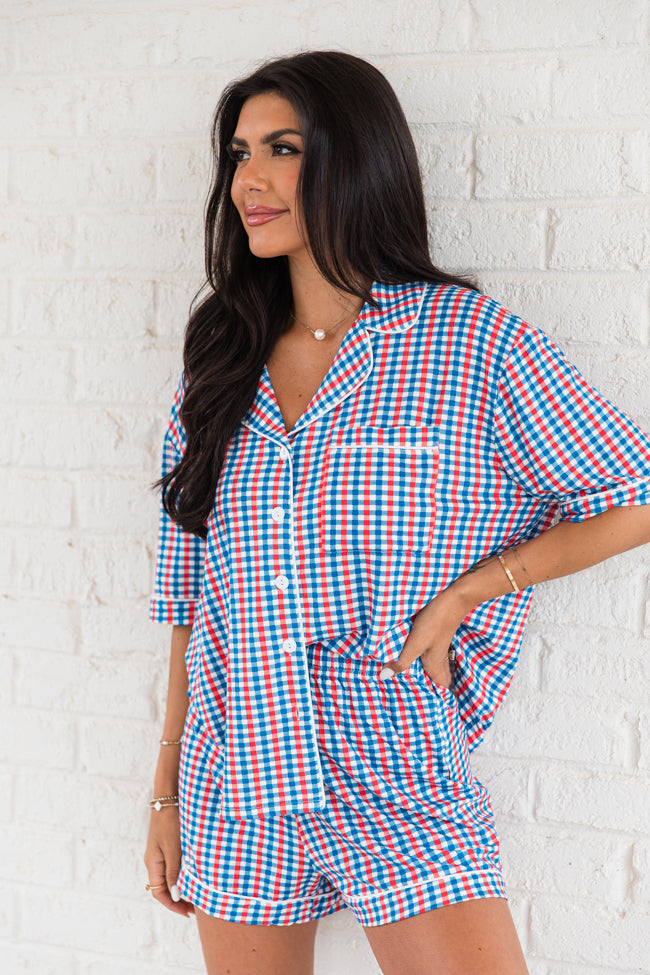 Good To Get Away Patriotic Gingham Set Hot Sale Online