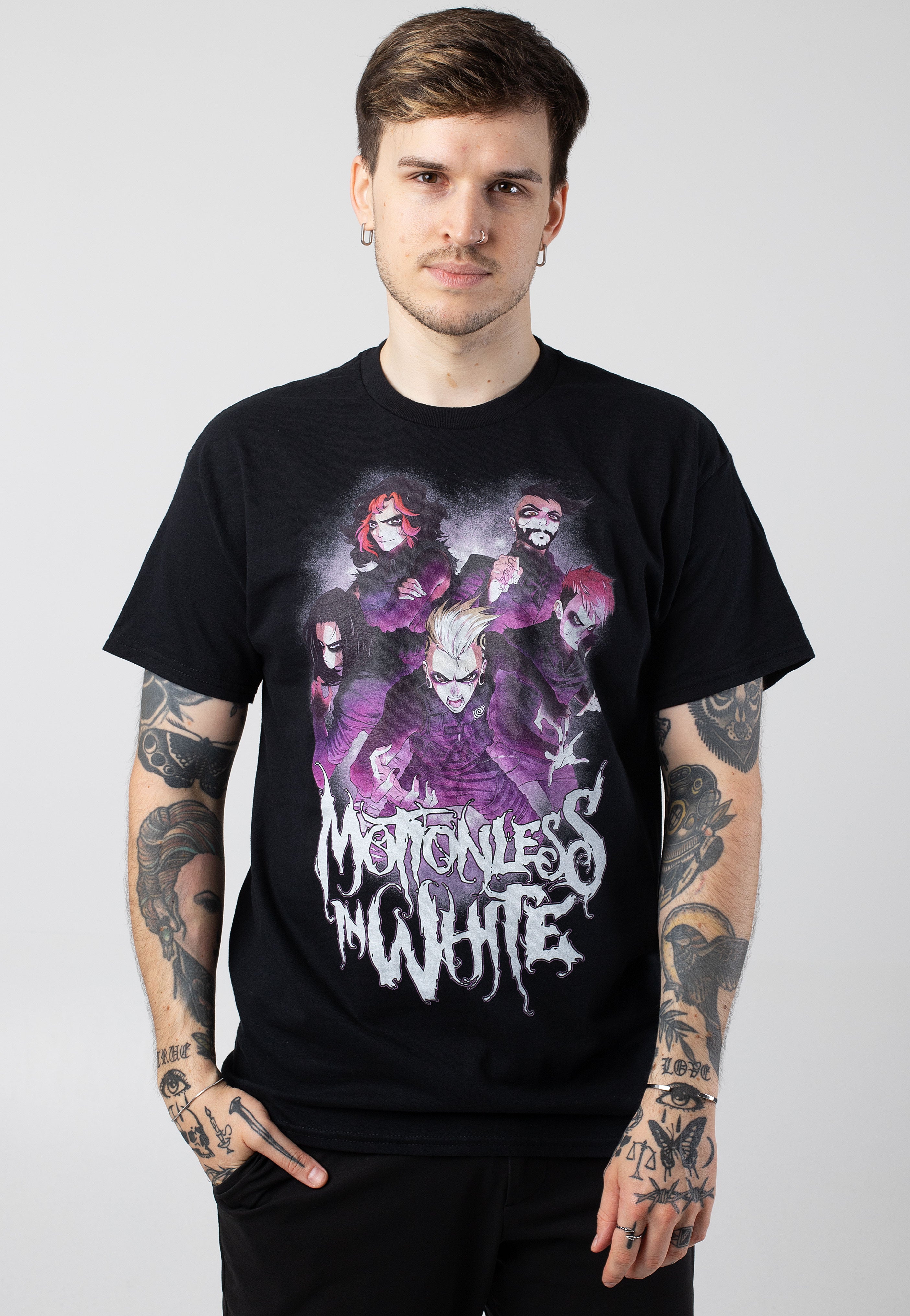 Motionless In White - Comic Band - T-Shirt Factory Outlet For Sale