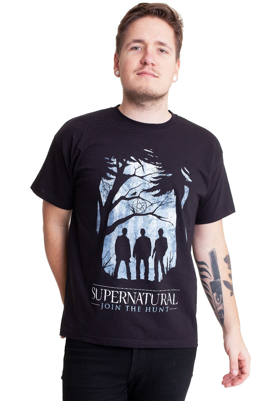 Supernatural - Silhouette - T-Shirt Largest Supplier Cheap Pice