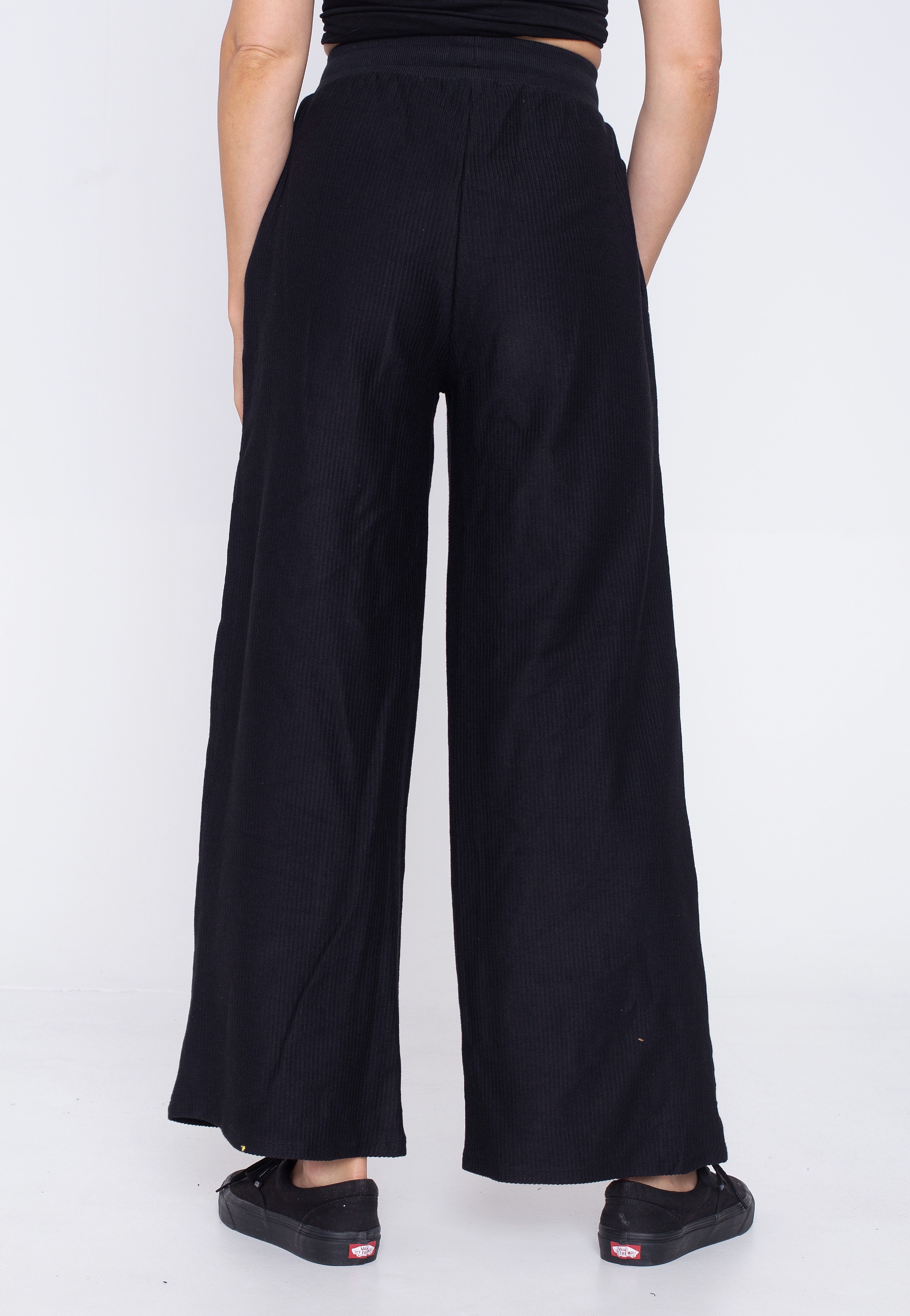 Urban Classics - Ladies Straight Rib Terry Black - Pants Sale Professional