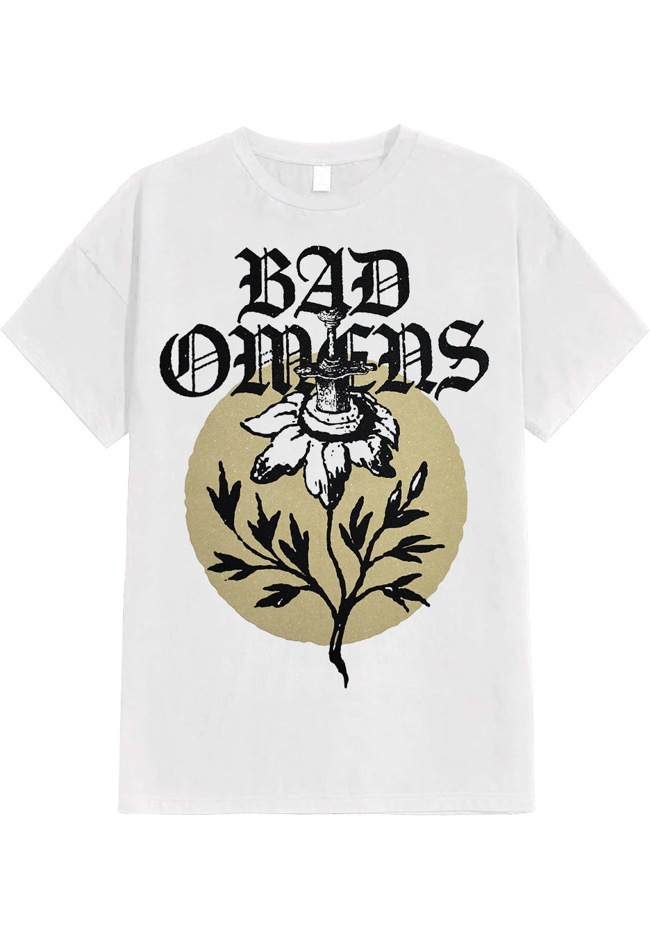 Bad Omens - Sunflower White - T-Shirt Grey Outlet Store Online