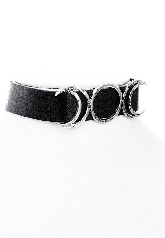 Restyle - Triple Goddess Black/Silver - Choker Best Sale Cheap Online