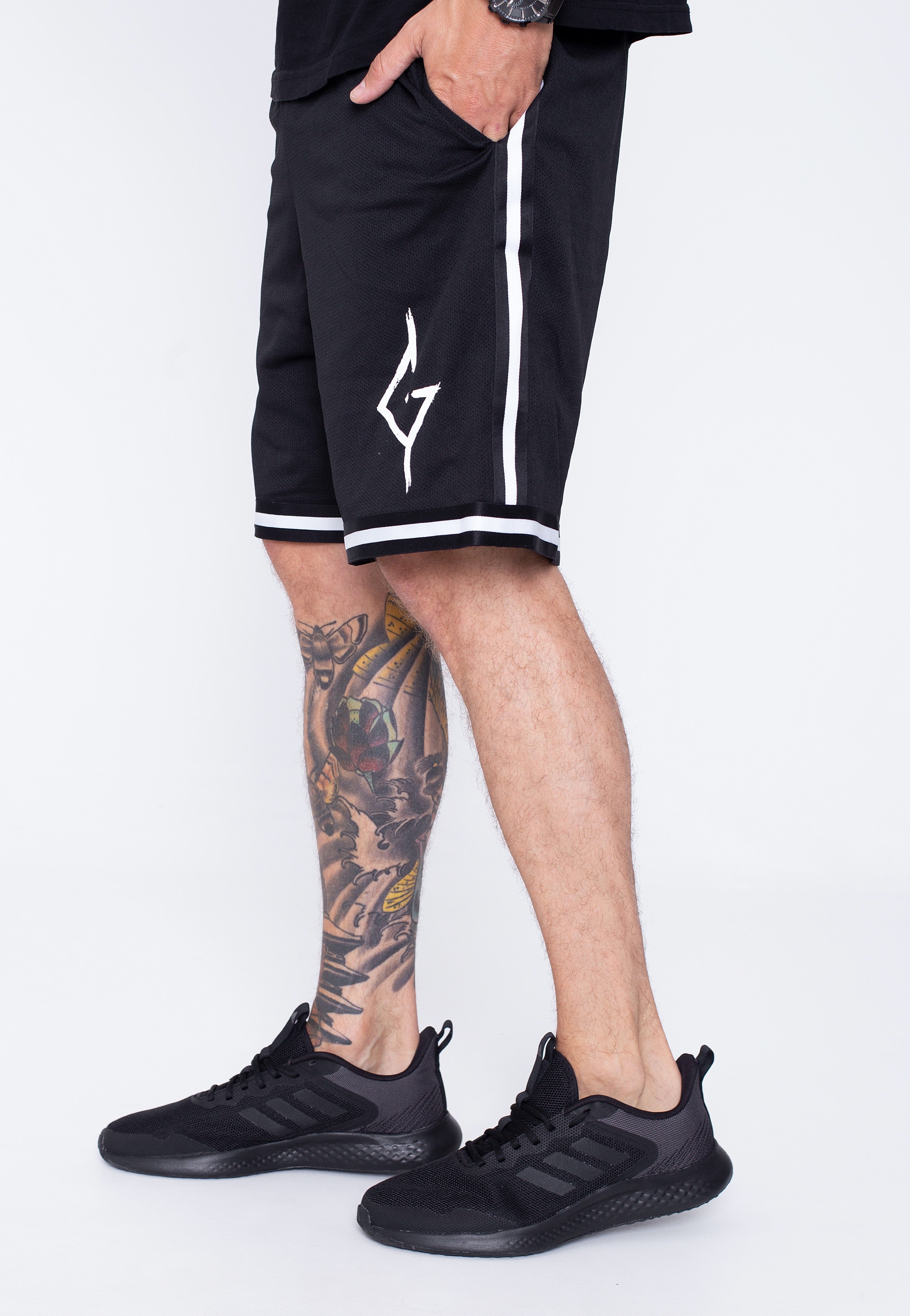 Caliban - Gravity Logo Striped  - Shorts Largest Supplier For Sale