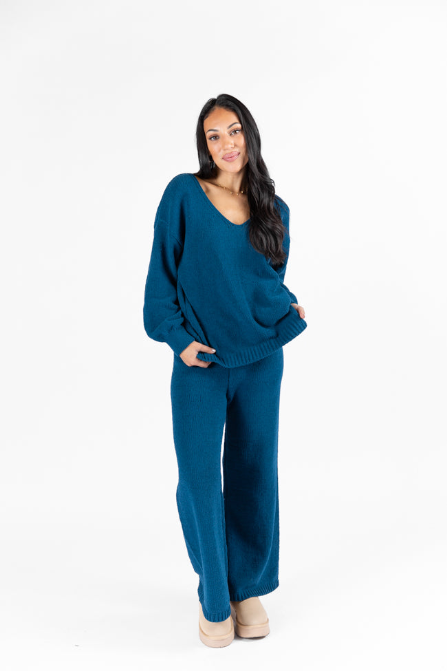 Cozy For Keeps Navy Lounge Pants SALE Sale Affordable