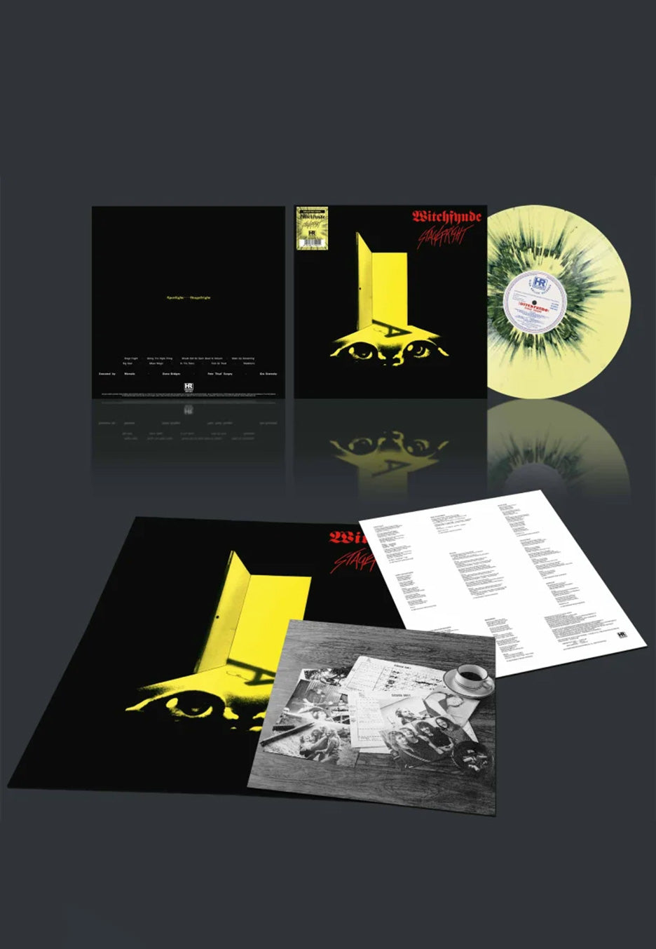 Witchfynde - Stagefright Ltd. Yellow/Black - Splatter Vinyl Buy Cheap From China